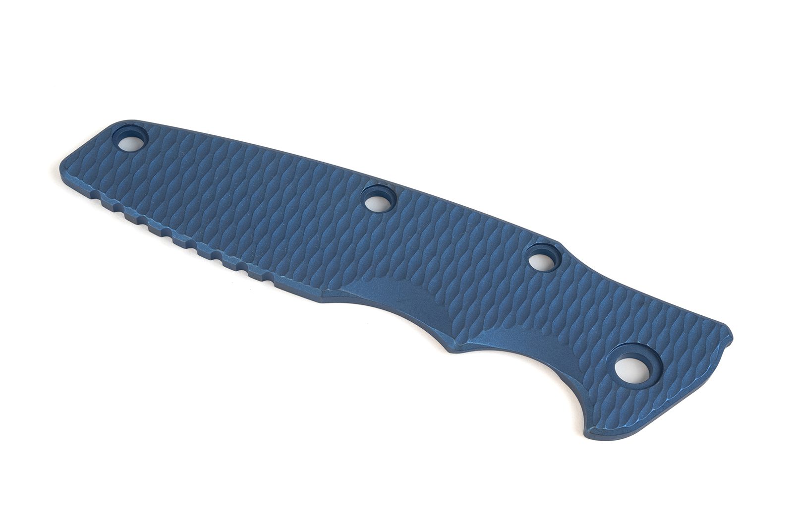 Eklipse 3.5"-Left Handed-Titanium Scale-Textured-Battle Blue Eklipse 3.5"-Left Handed-Titanium Scale-Textured-Battle Blue