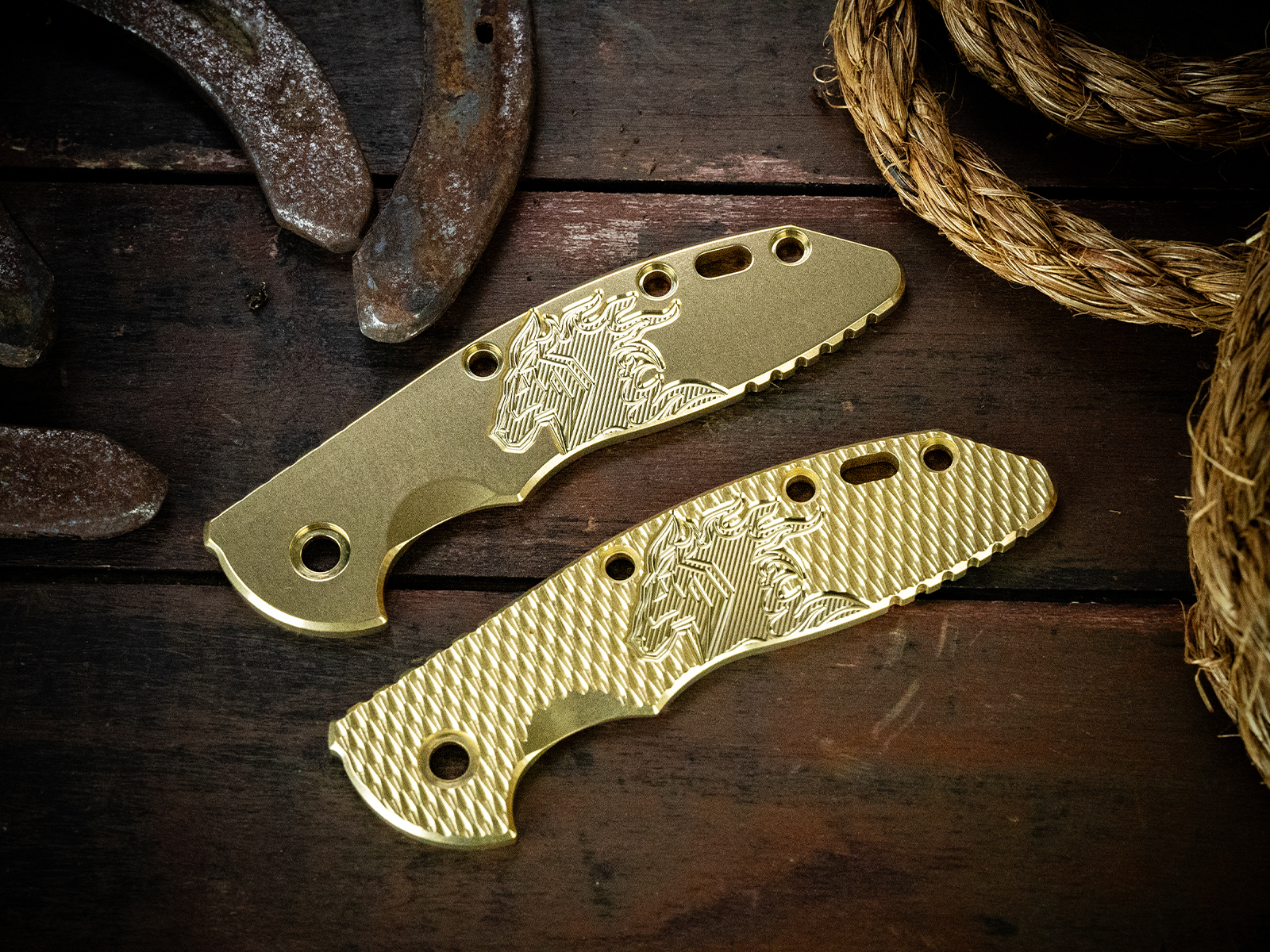 ExpProductCell_3.5" XM-18 Brass Scale - Milled Horsehead