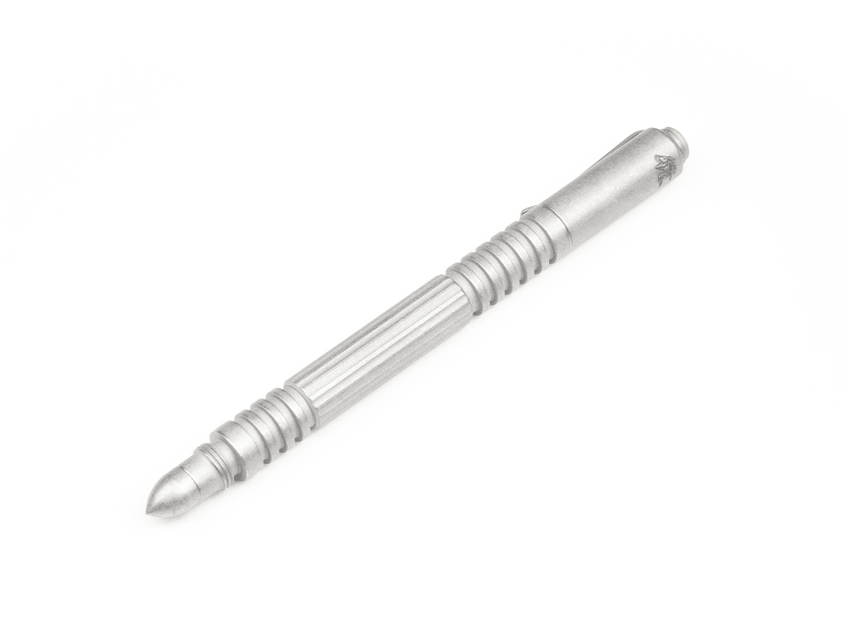 Investigator Pen- Stainless Steel - Straight Flute - Working Finish Investigator Pen- Stainless Steel - Straight Flute - Working Finish