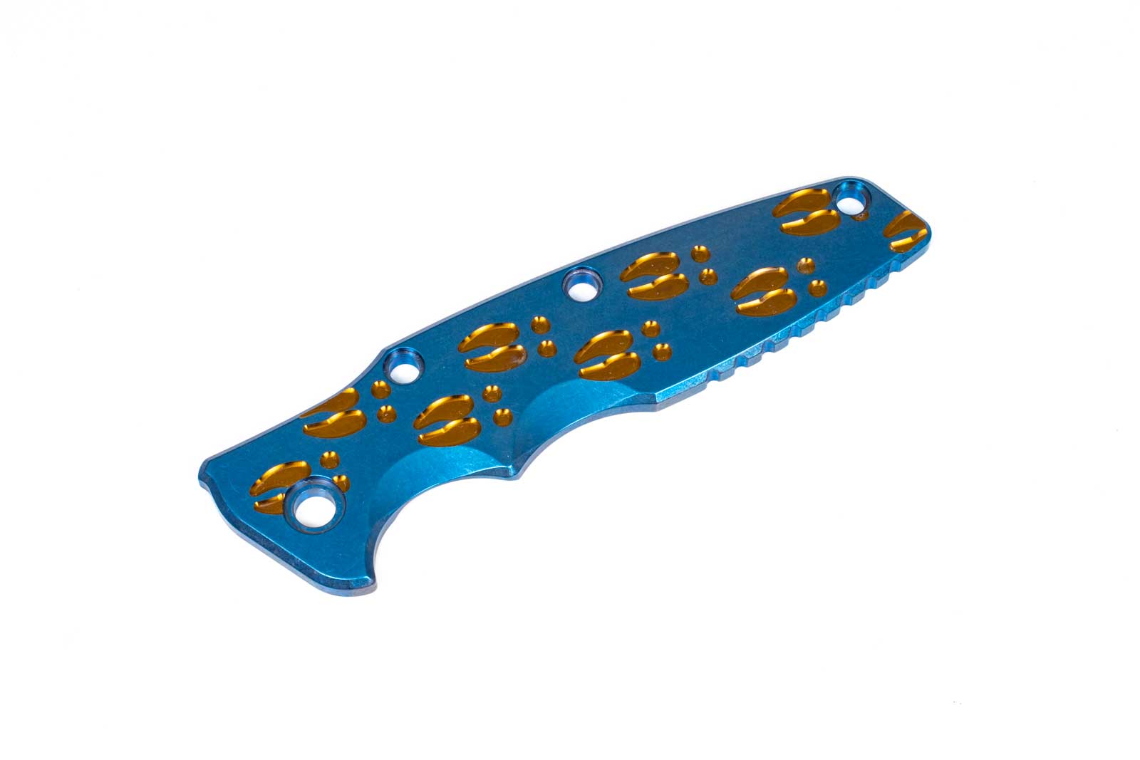 ExpProductCell_Eklipse 3.5"Titanium Scale-Milled "Tracks" Smooth-Stonewash Blue/Bronze