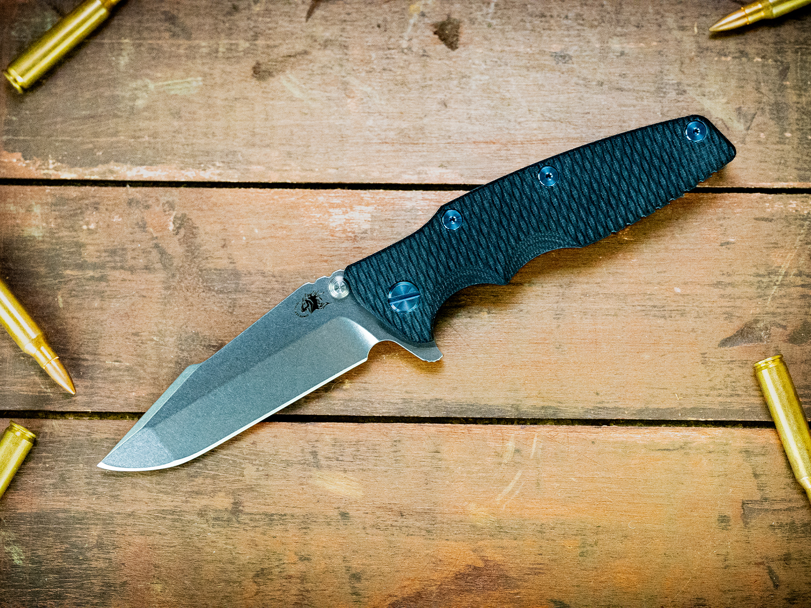 Eklipse-S45VN-Harpoon Spanto-Stonewash Blade-Working FInish Blue-Black Micarta-Blue Ti Hardware Eklipse-S45VN-Harpoon Spanto-Stonewash Blade-Working FInish Blue-Black Micarta-Blue Ti Hardware