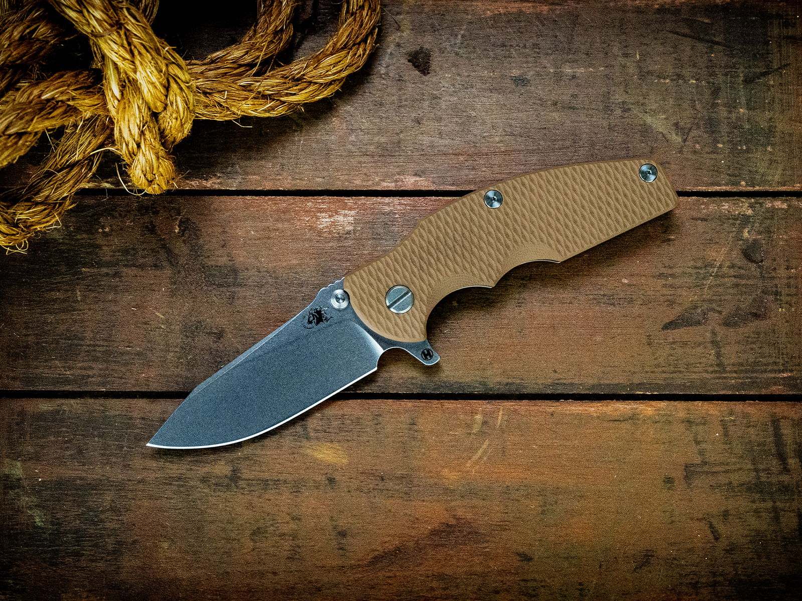 Jurassic-Slicer Hollow Ground-Magnacut-Stonewash-G10
