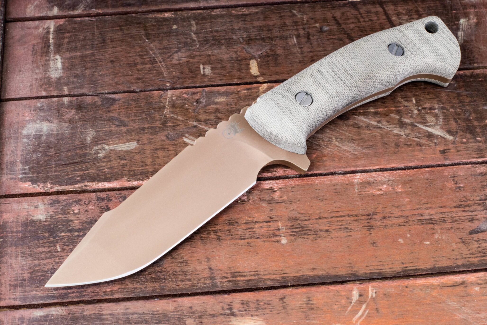 The Ranch Harpoon Spanto-FDE-Micarta The Ranch Harpoon Spanto-FDE-Micarta