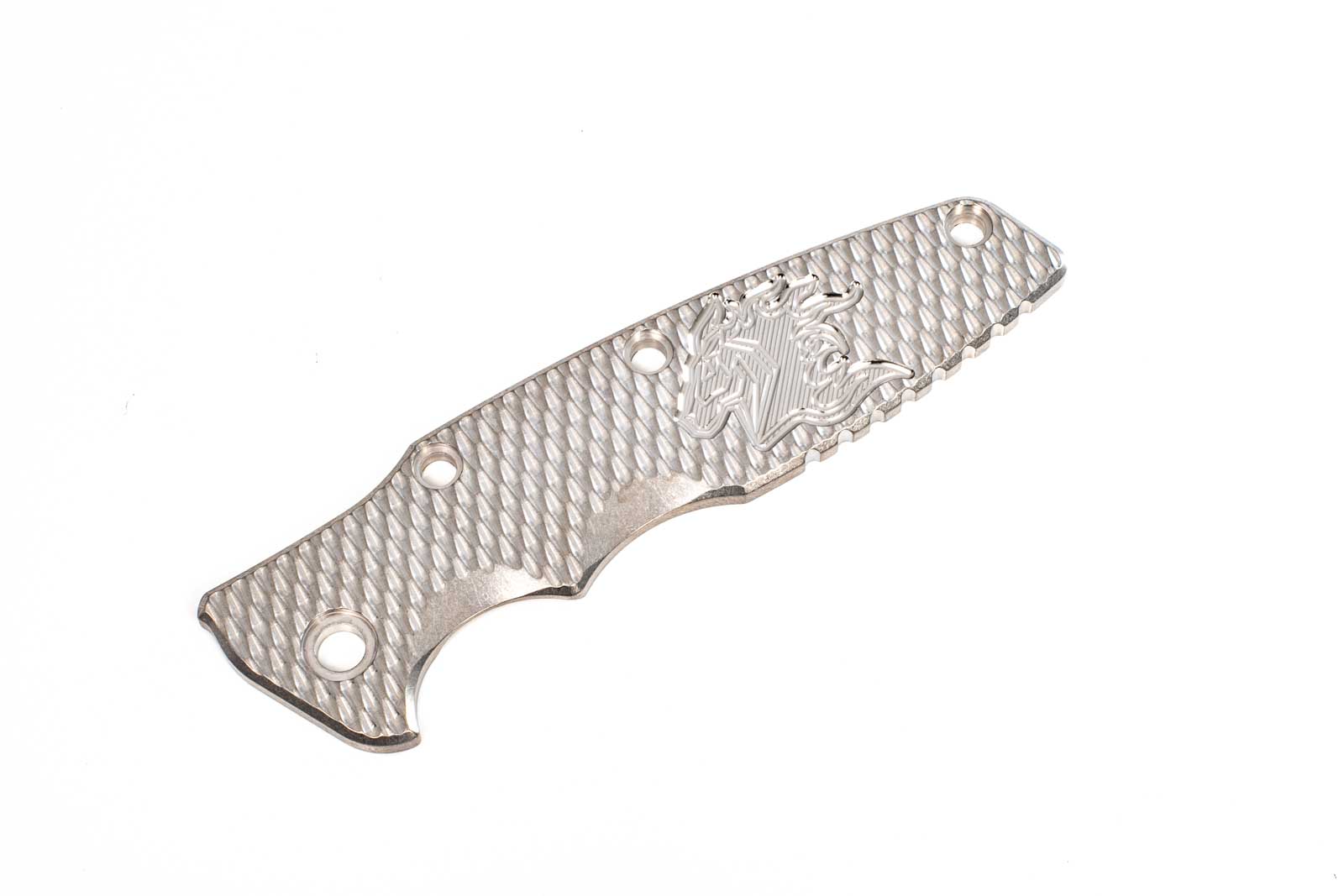 ExpProductCell_Eklipse 3.5"Titanium Scale-Milled Horse Head Logo-Textured-Stonewash