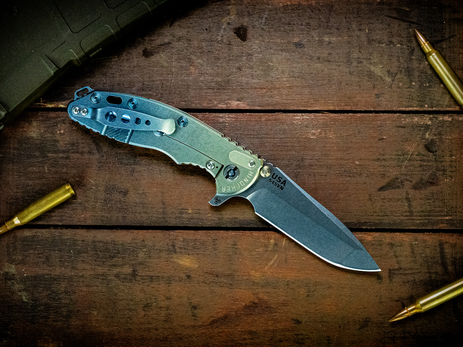 ExpProductCell_XM-18 3.5" Spanto-S45VN-Stonewash Special Ano-Smooth Black Micarta-Blue Ti Hardware/HMBS/TS