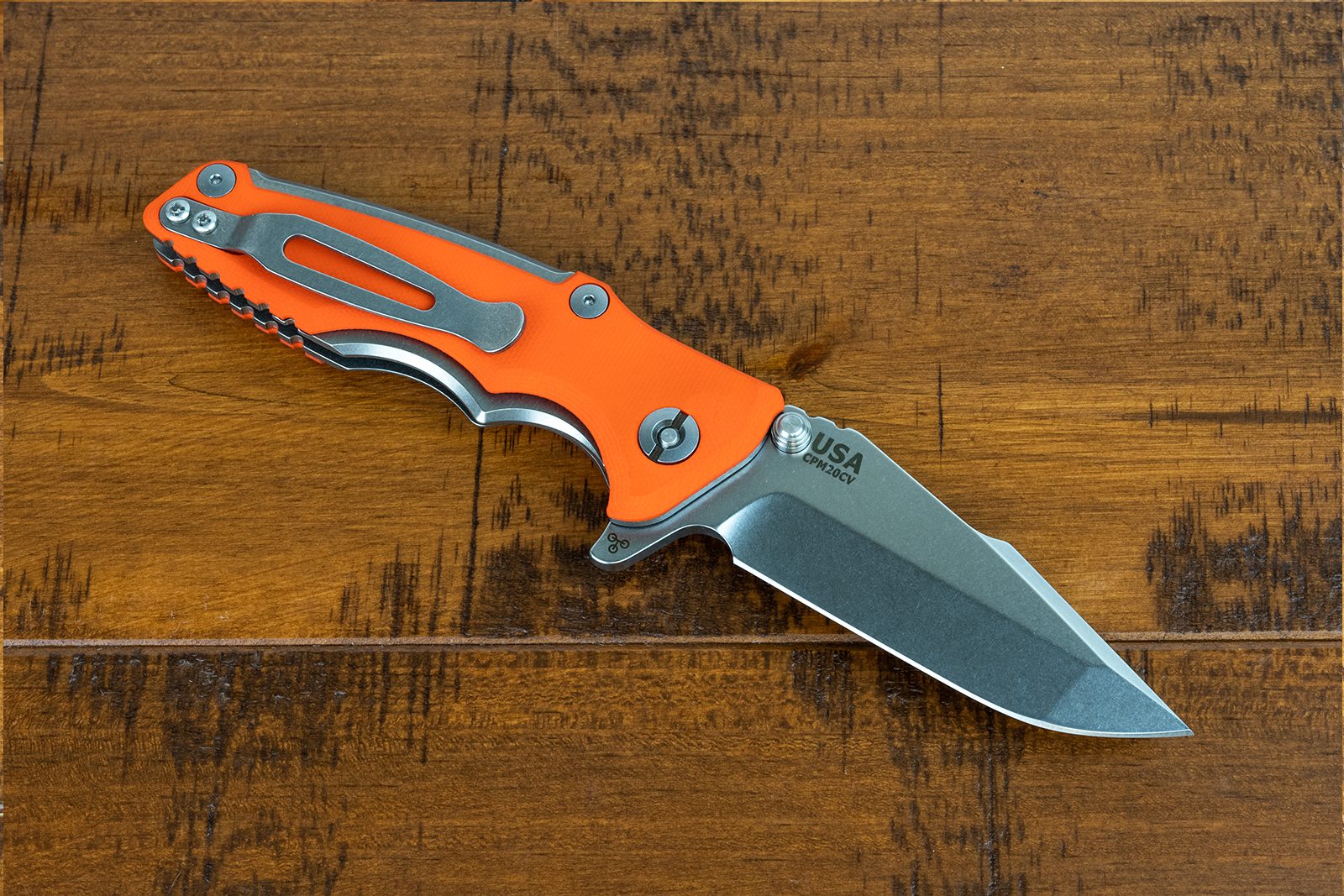 3" Eklipse-Harpoon Spanto-CPM20CV-Stonewash-G10 3" Eklipse-Harpoon Spanto-CPM20CV-Stonewash-G10