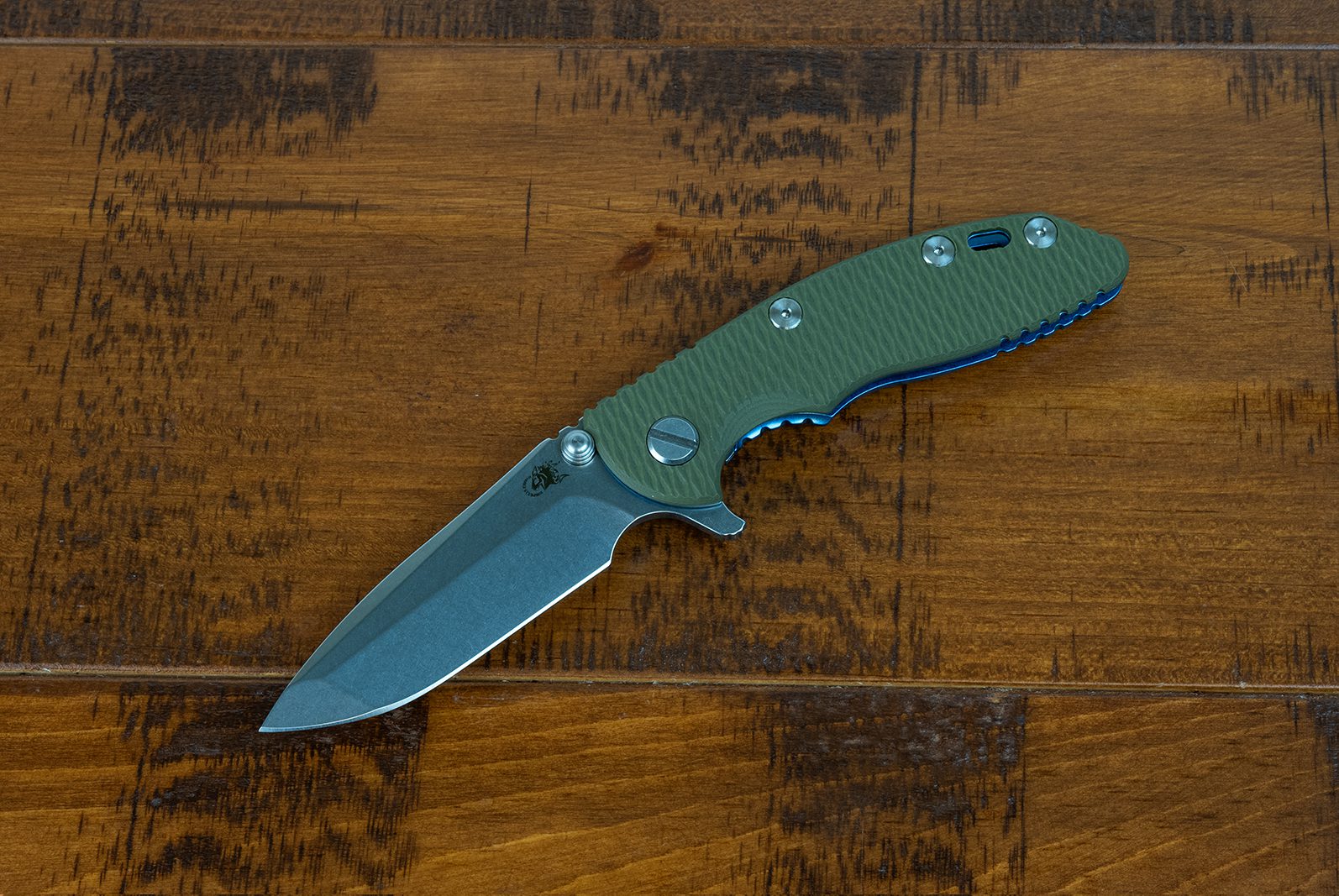 XM-18 3" Spanto-Stonewash Blue-G10 XM-18 3" Spanto-Stonewash Blue-G10