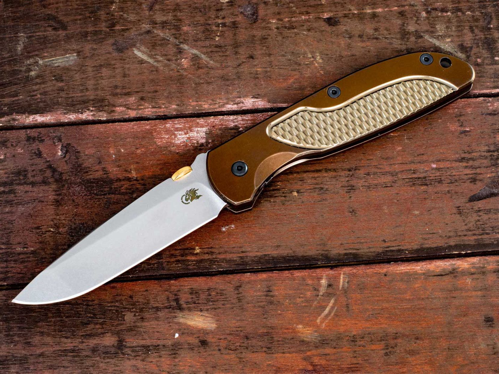 FireTac Spanto-Containment Series-Stonewash Bronze-Titanium Handle FireTac Spanto-Containment Series-Stonewash Bronze-Titanium Handle