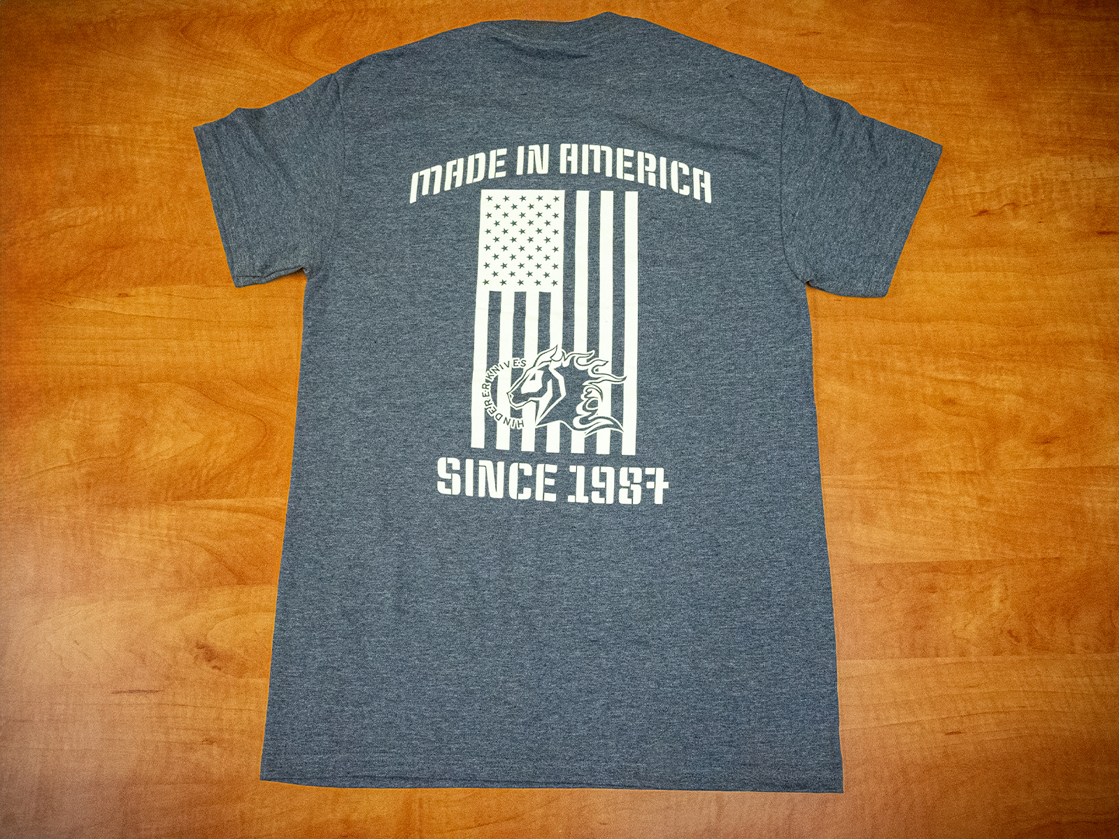 ExpProductCell_"Made In America"-T-shirt-Heather Dark Navy