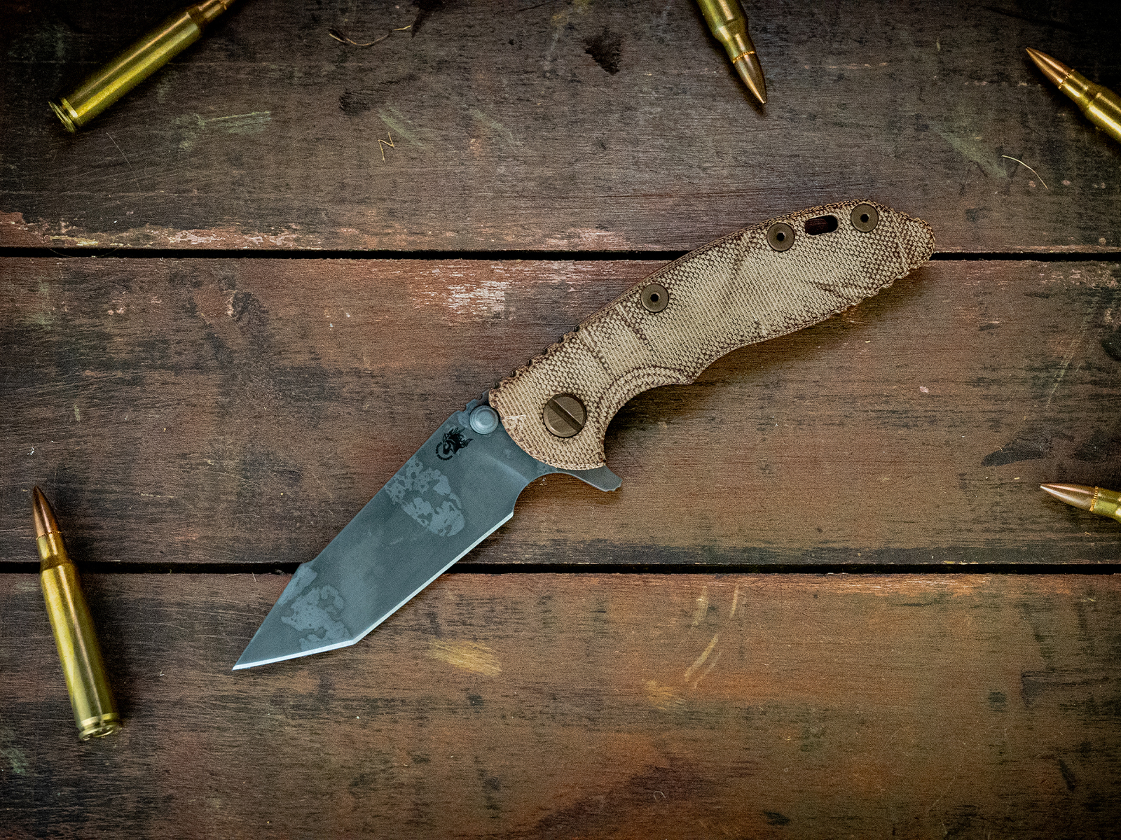 XM-18 3" Harpoon Tanto-S45VN-BPU946-Smooth Natural Micarta XM-18 3" Harpoon Tanto-S45VN-BPU946-Smooth Natural Micarta