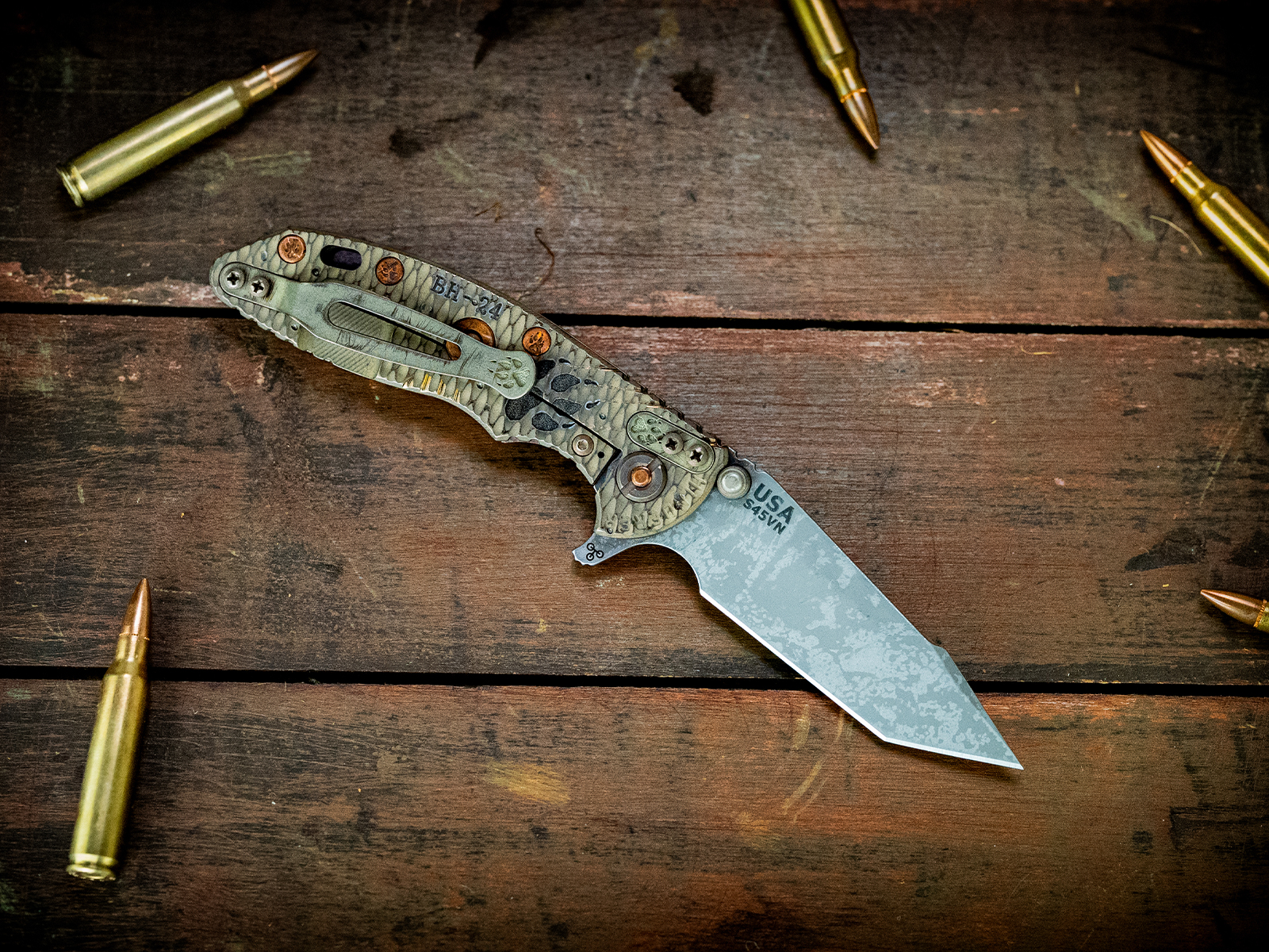 XM-18 3" Harpoon Tanto-S45VN-Battle Hound 24 Green Textured Lockside-FDE G10 XM-18 3" Harpoon Tanto-S45VN-Battle Hound 24 Green Textured Lockside-FDE G10