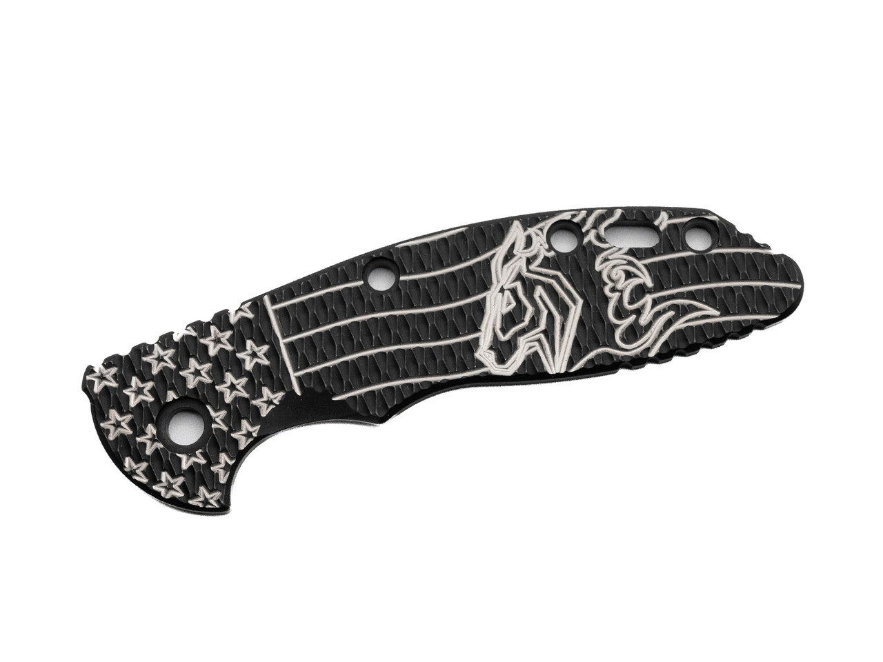 ExpProductCell_XM-24 Titanium Scale-Textured Milled Stars and Stripes-Battle Black DLC