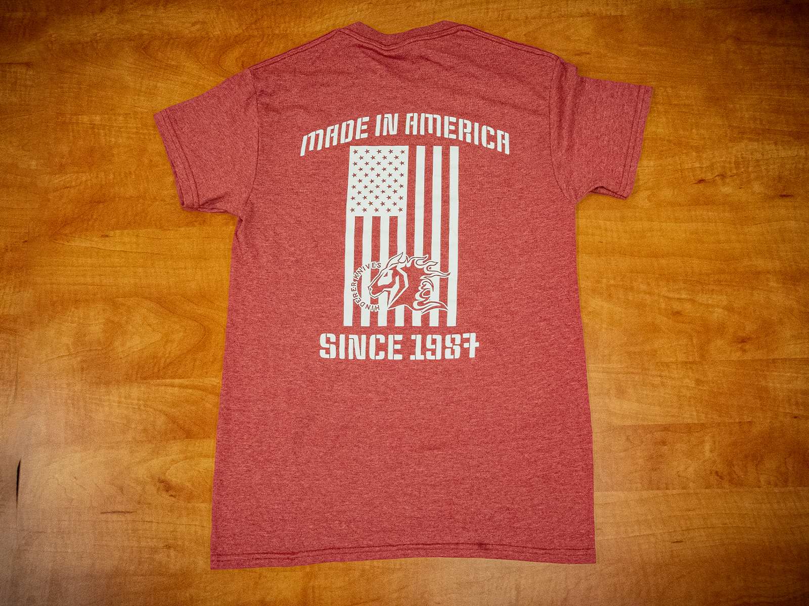 ExpProductCell_"Made In America"-T-shirt-Scarlett Red