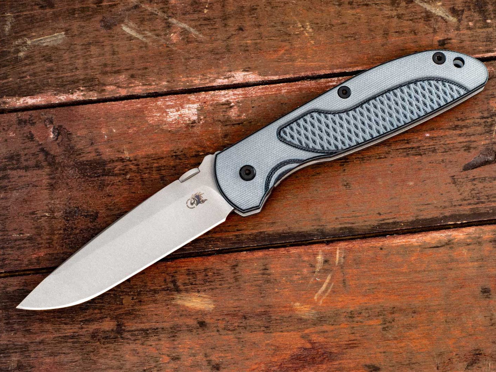 FireTac Spanto-Dog Paw Series-Working Finish-Black Hardware-G10