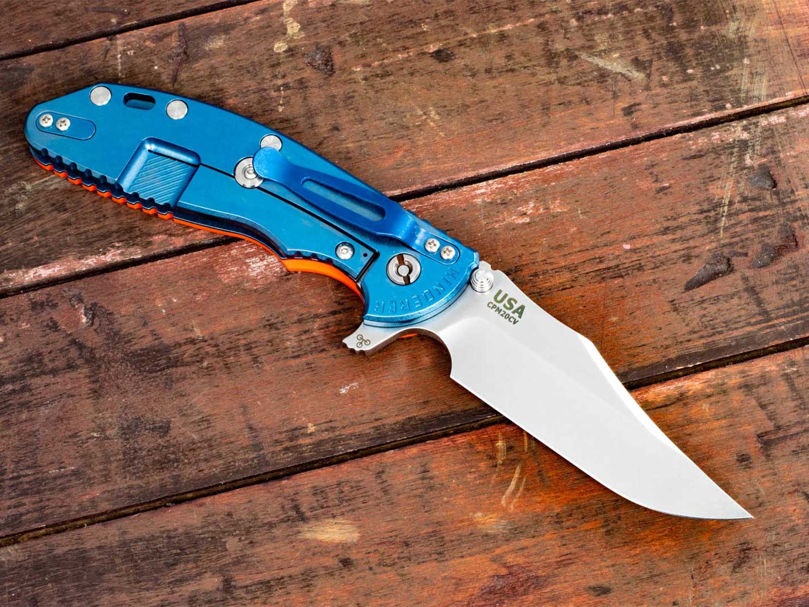 XM-24 Bowie-Stonewash Blue-G10 XM-24 Bowie-Stonewash Blue-G10