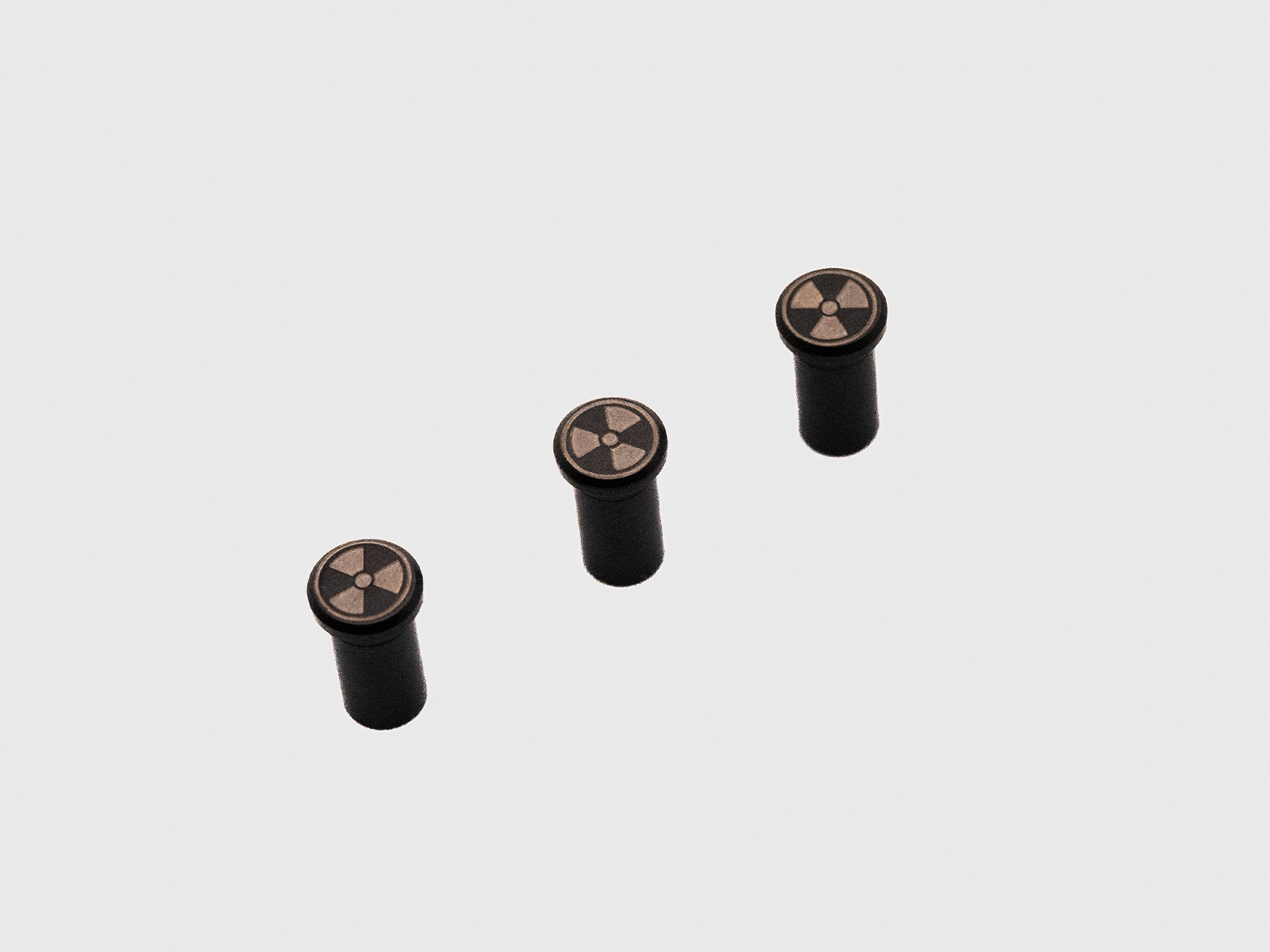 ExpProductCell_XM-18 3.5 - Stainless Steel Handle Nuts - Black Nitride - NUKE