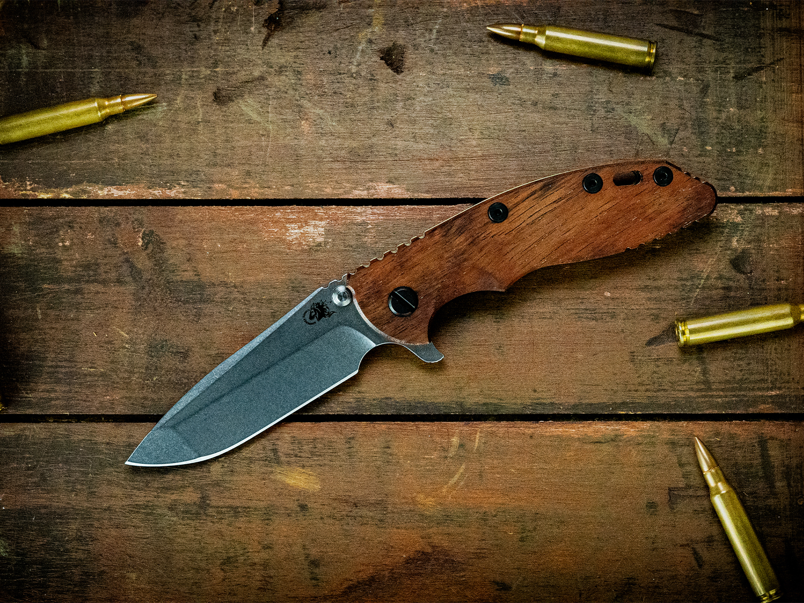 ExpProductCell_XM-18 3.5" Spanto-S45VN-Stonewash Green/Gold-Koa-Black Nitride hardware