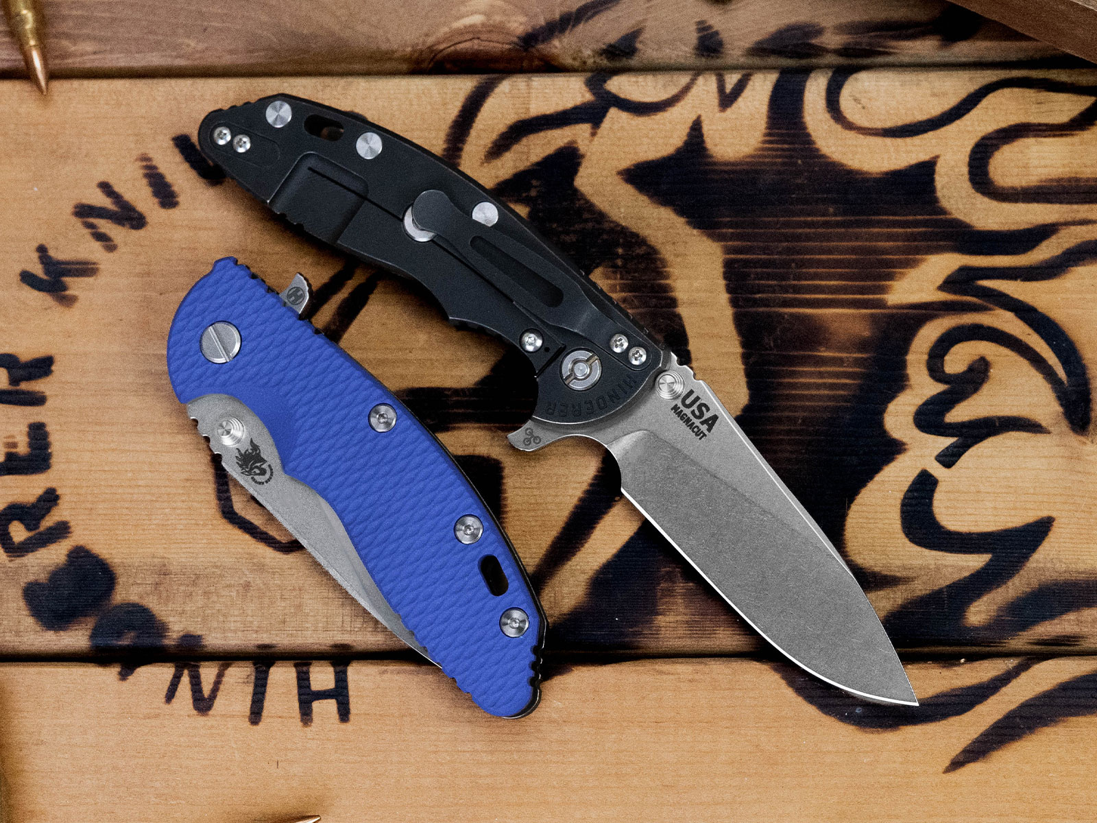 ExpProductCell_XM-18 3.5"-Magnacut-Slicer-Hollow Ground-Battle Black-Stonewash Blade-G10
