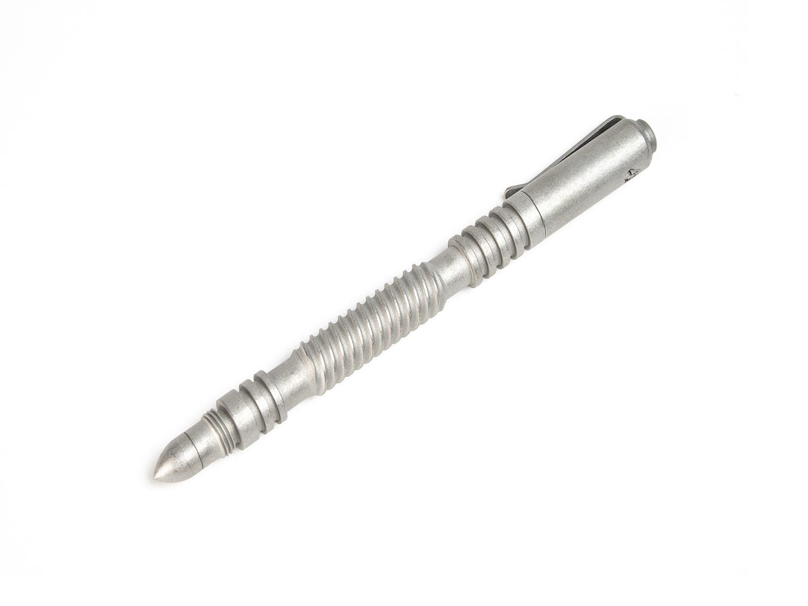 ExpProductCell_Investigator Pen- Stainless Steel - Spiral Flute - Working Finish