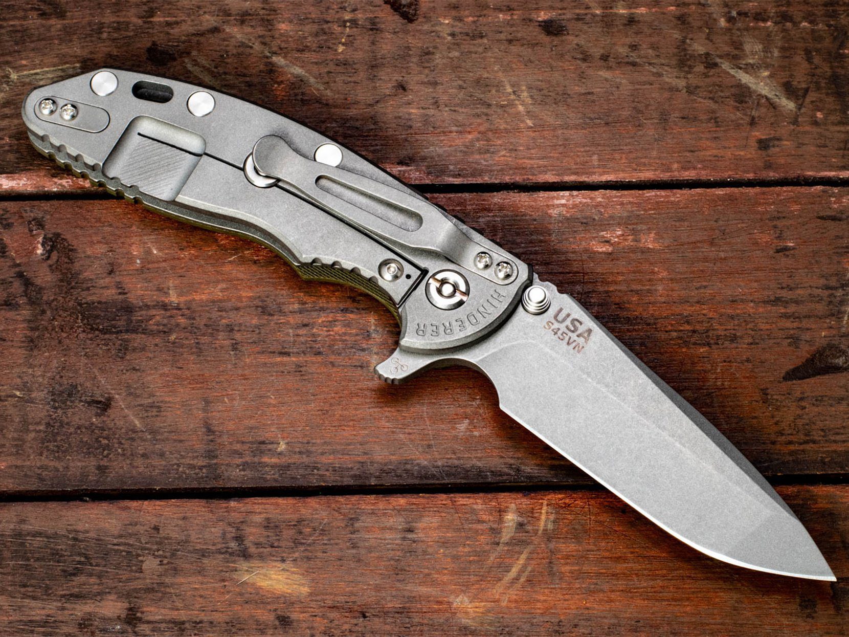 XM-18 3.5" Spanto-Working Finish-OD Green G10-Reserve Line