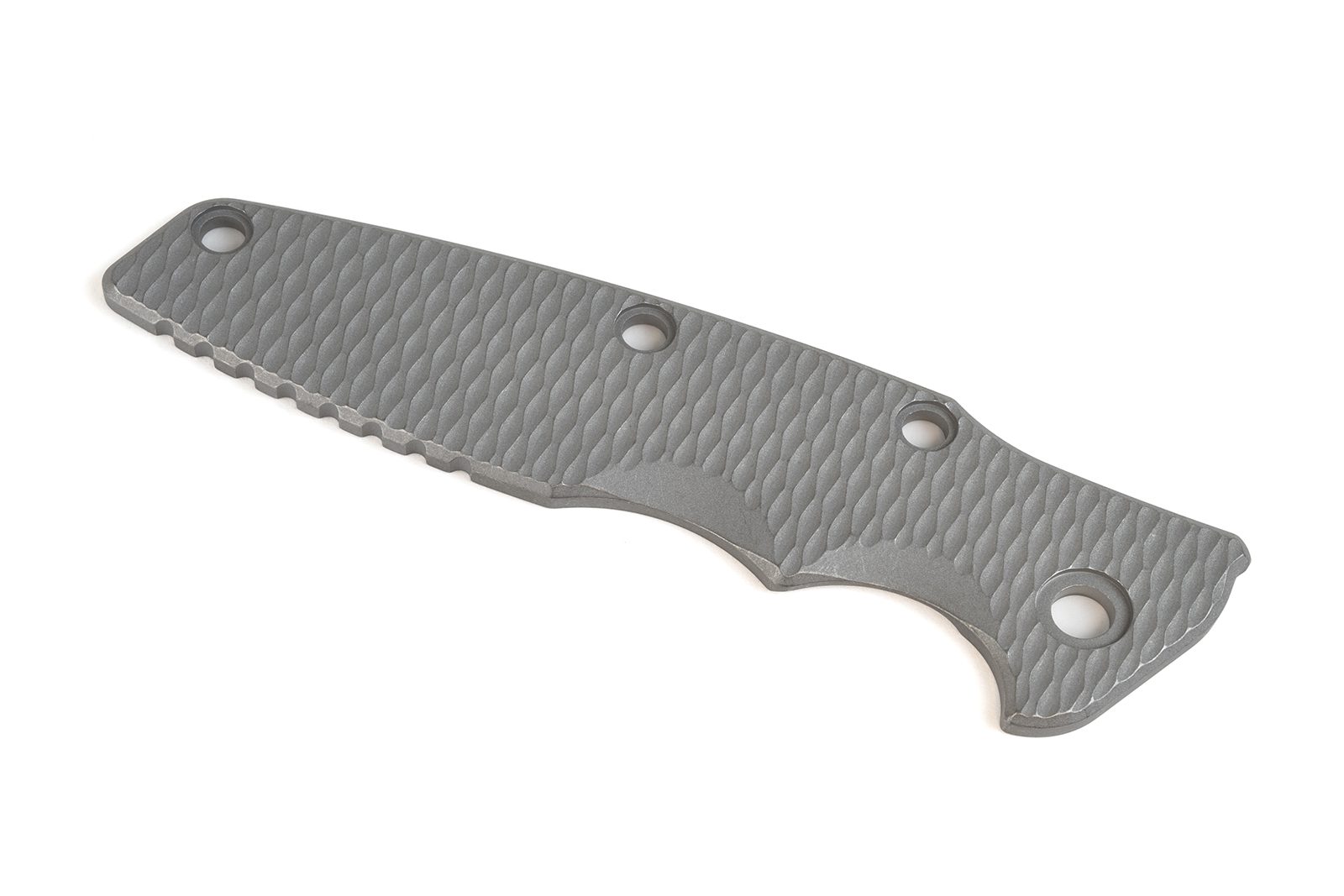 Eklipse 3.5"-Left Handed-Titanium Scale-Textured-Working Finish