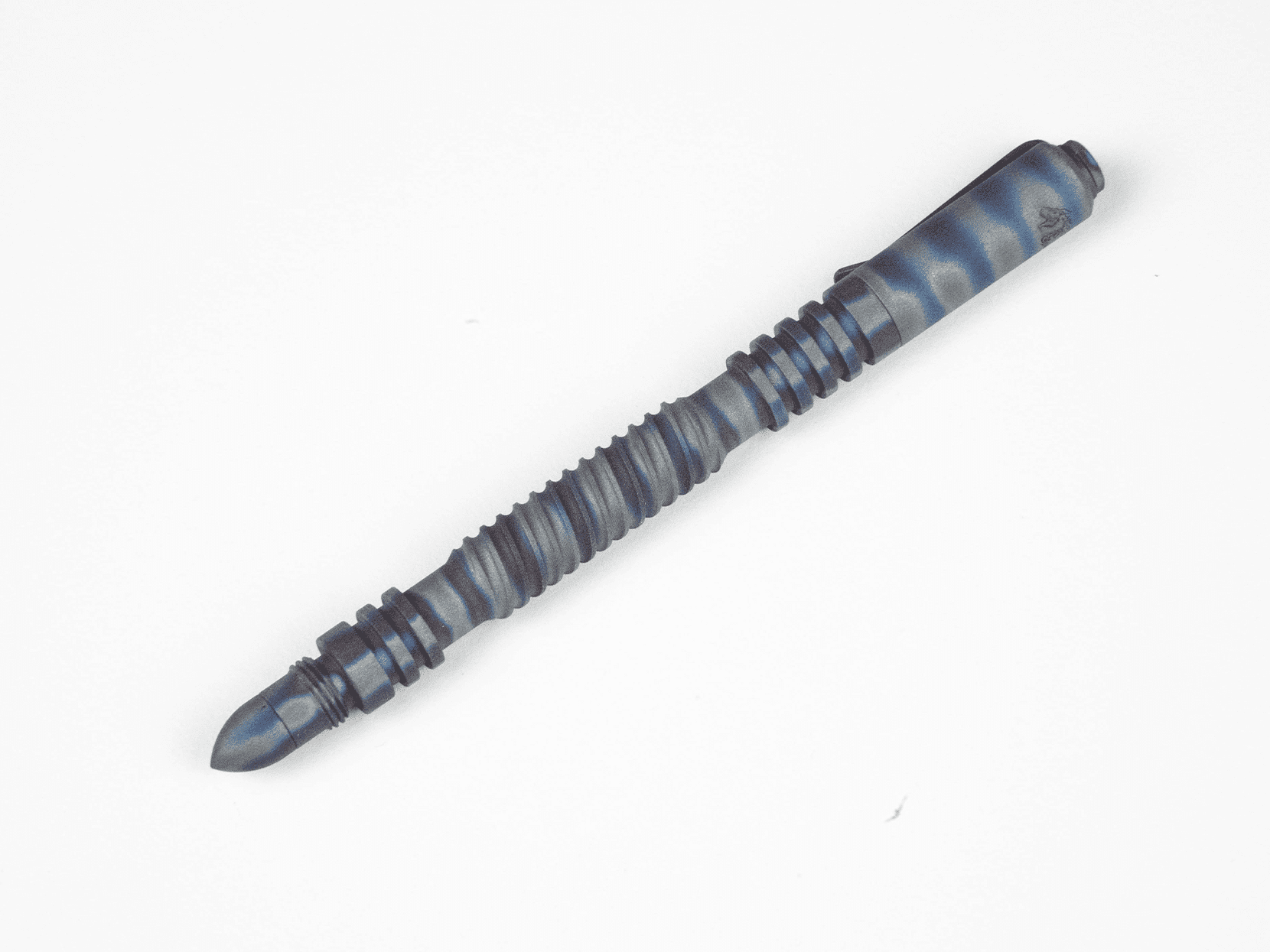Investigator Pen- Spiral - Flame Anodized-Titanium Investigator Pen- Spiral - Flame Anodized-Titanium