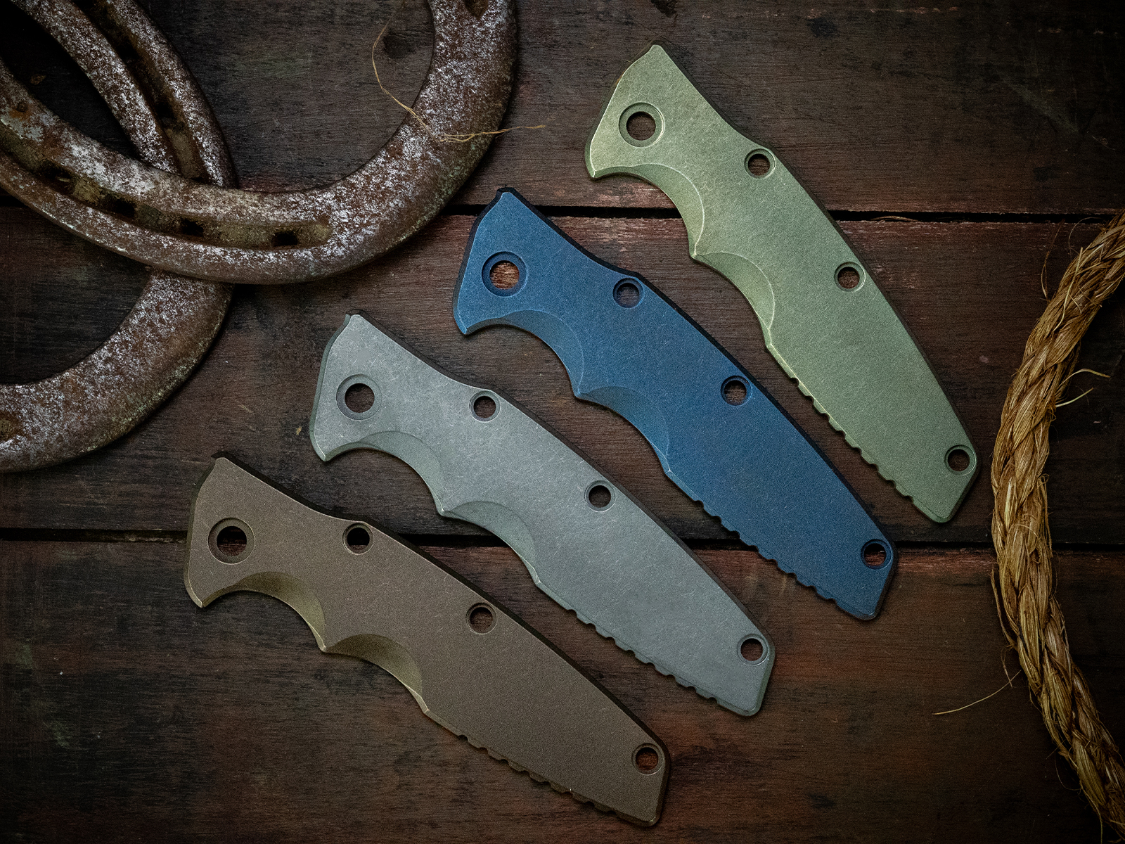 Eklipse 3.5" Skinny-Titanium Scale-Smooth-Working/Battle Finishes Eklipse 3.5" Skinny-Titanium Scale-Smooth-Working/Battle Finishes