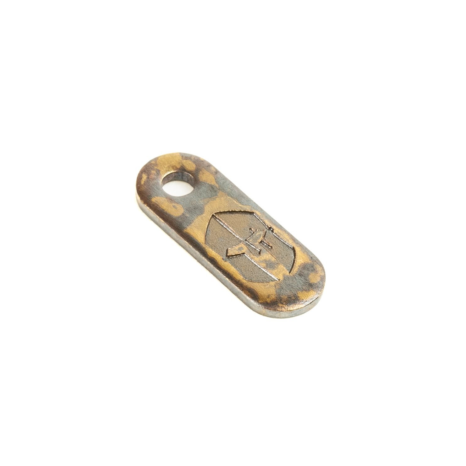 ExpProductCell_Hinderer Knives/Steel Flame Heated Brass Spartan Filler Tab