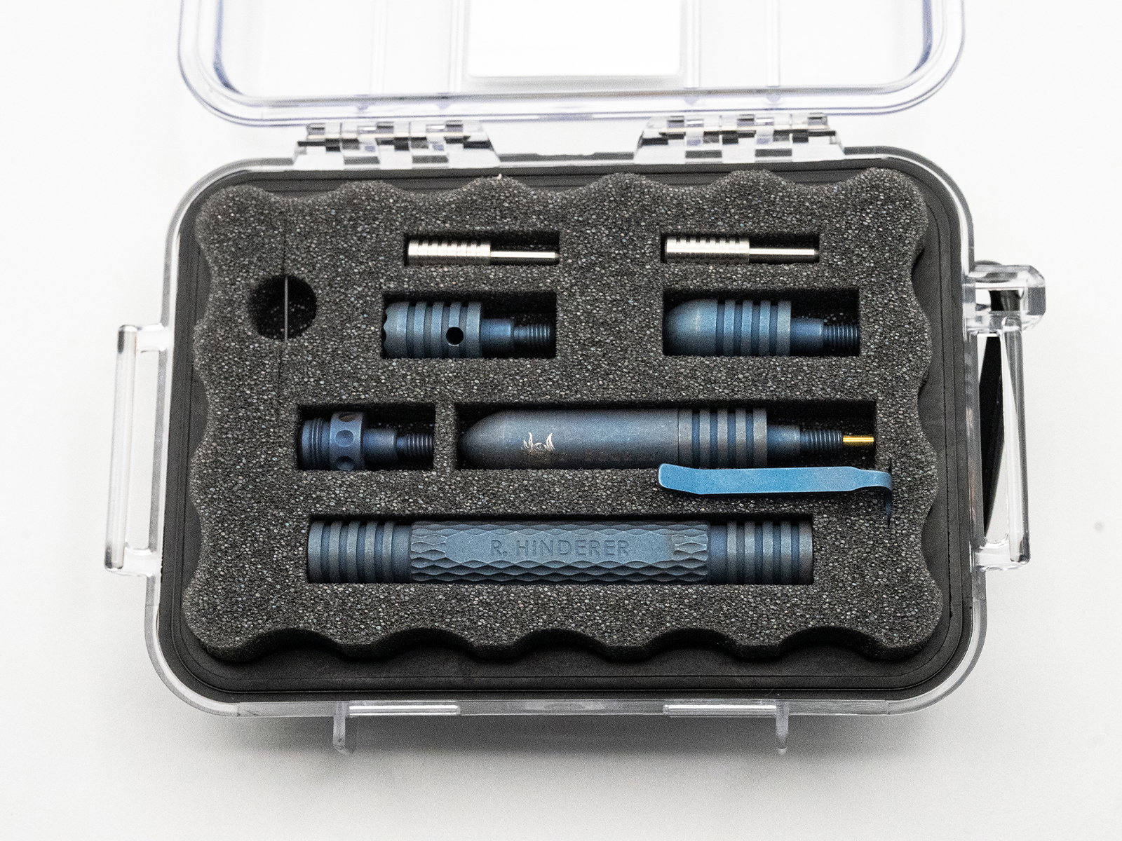 Rick Hinderer タクティカルペン 2本セット Modular Pen Set Titanium