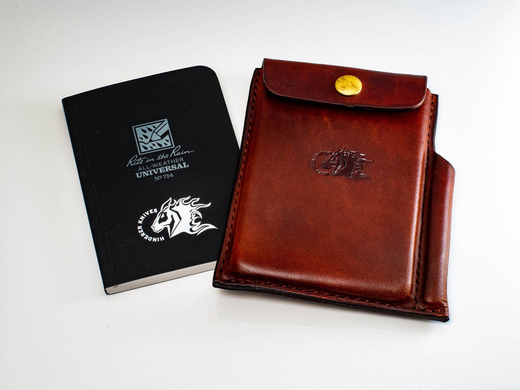 Investigator Notebook Leather Case With Write in The Rain Notebook-Light Brown Investigator Notebook Leather Case With Write in The Rain Notebook-Light Brown
