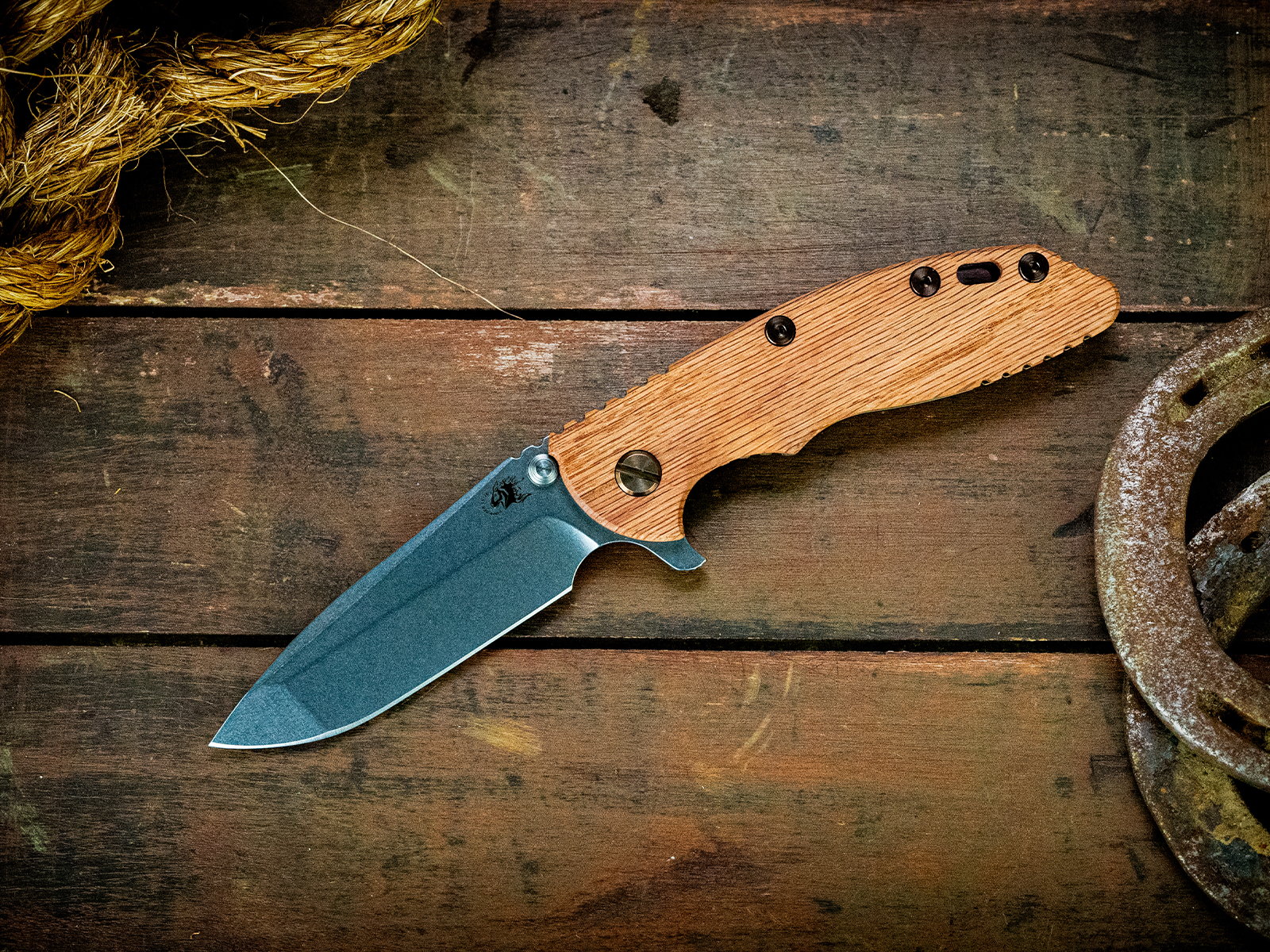 ExpProductCell_XM-18 3.5" Spanto-S45VN-Stonewash Bronze-Red Oak-Bronze Ti hardware