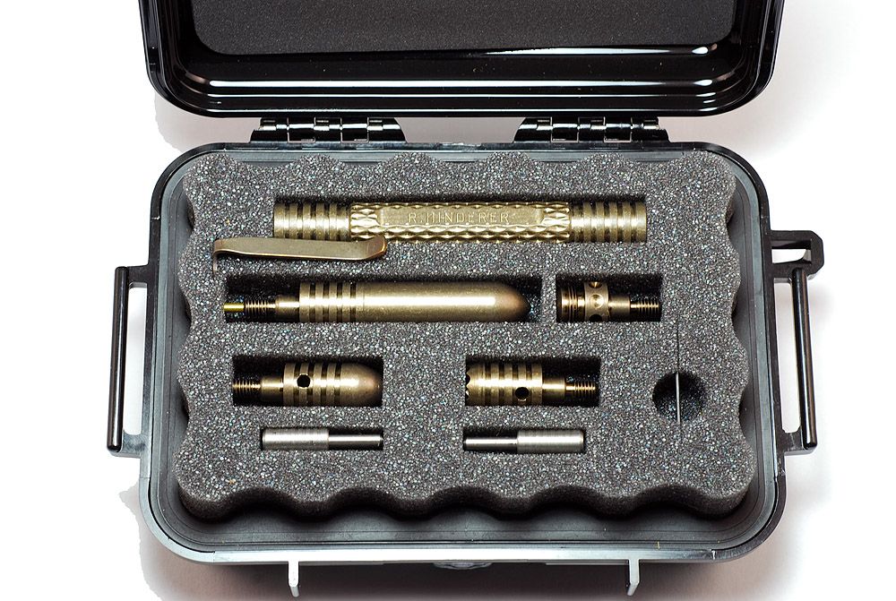 ヒンダラー/Extreme Duty Modular Pen/グリーン Extreme_Duty_Pen_Spiral_Pen_Em