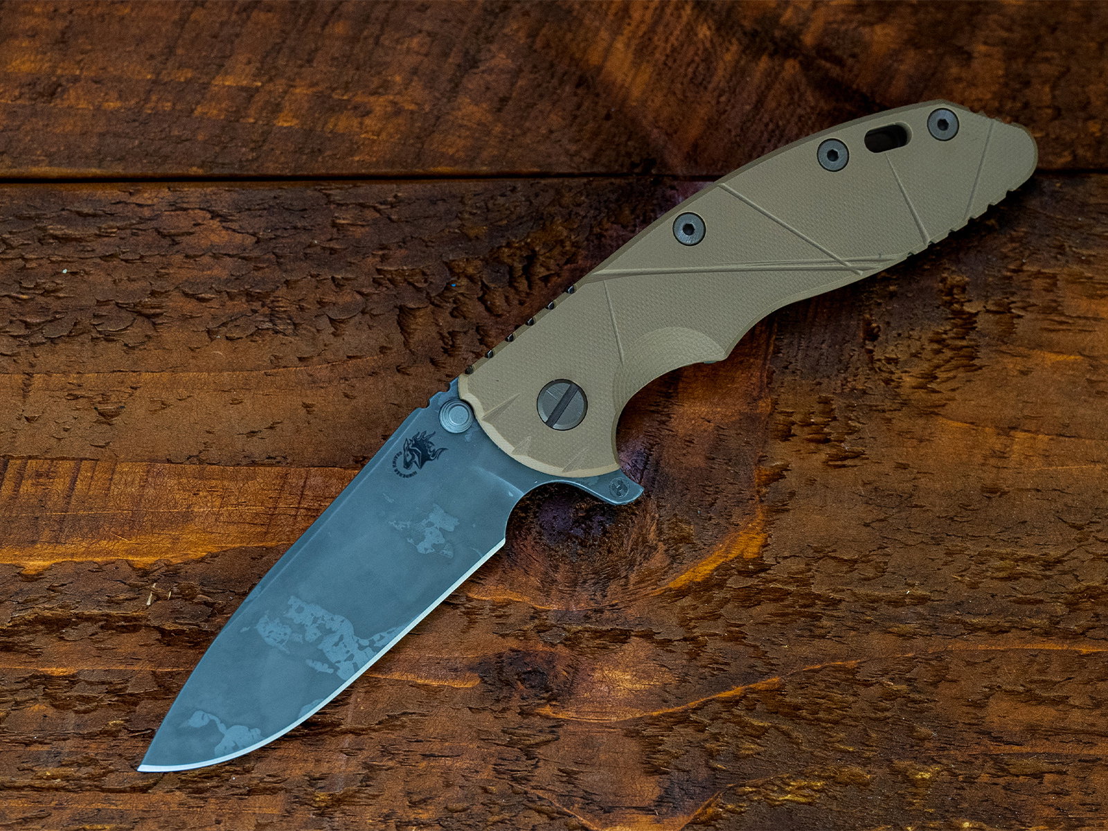 XM-18 3.5- Slicer Hollow Ground-S45VN-BPU911-Smooth Coyote G10