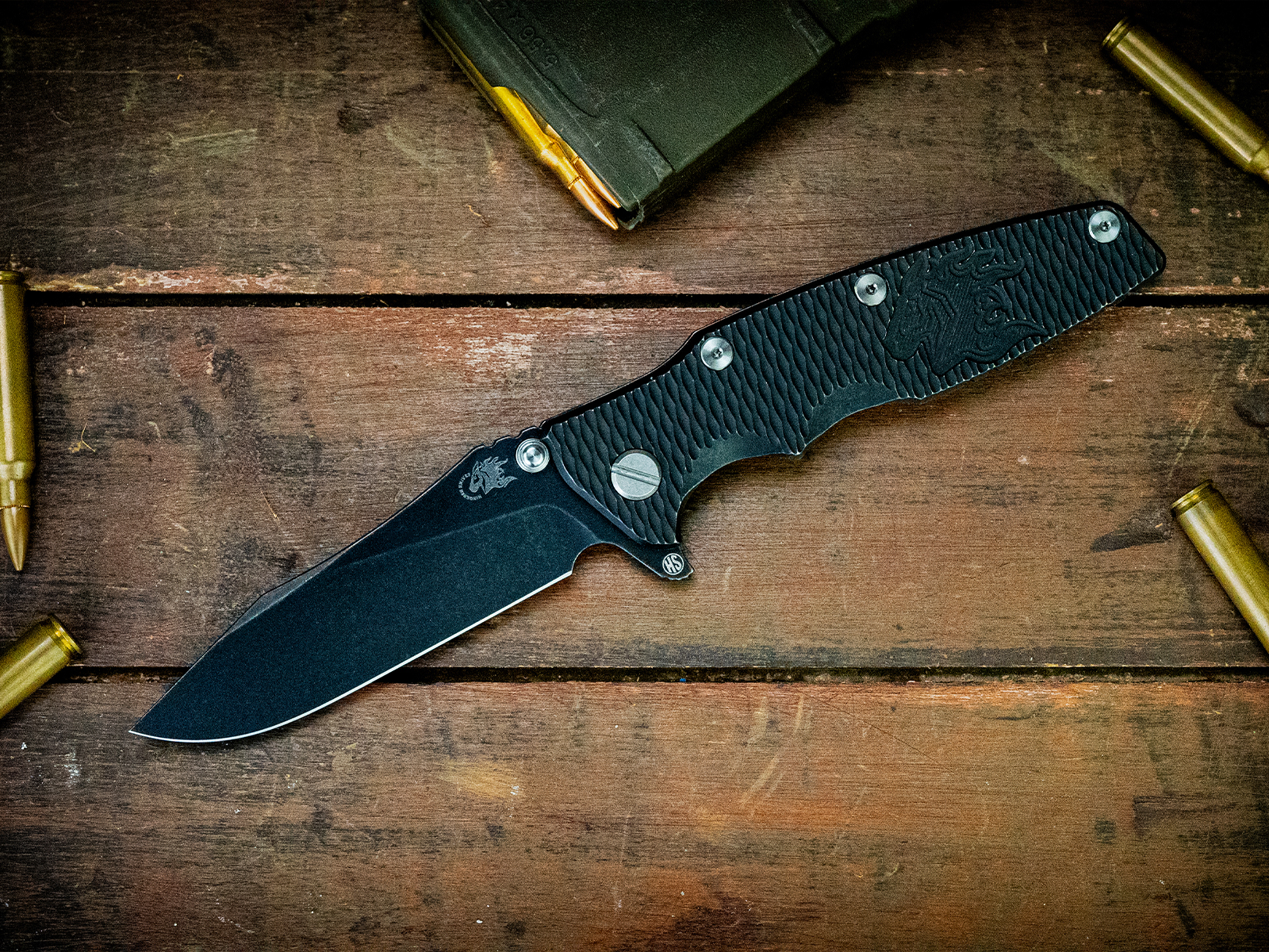 ExpProductCell_Eklipse 3.5" Skinny Slicer-Hollow Ground-Magnacut-Battle Black Ti Horsehead Scale