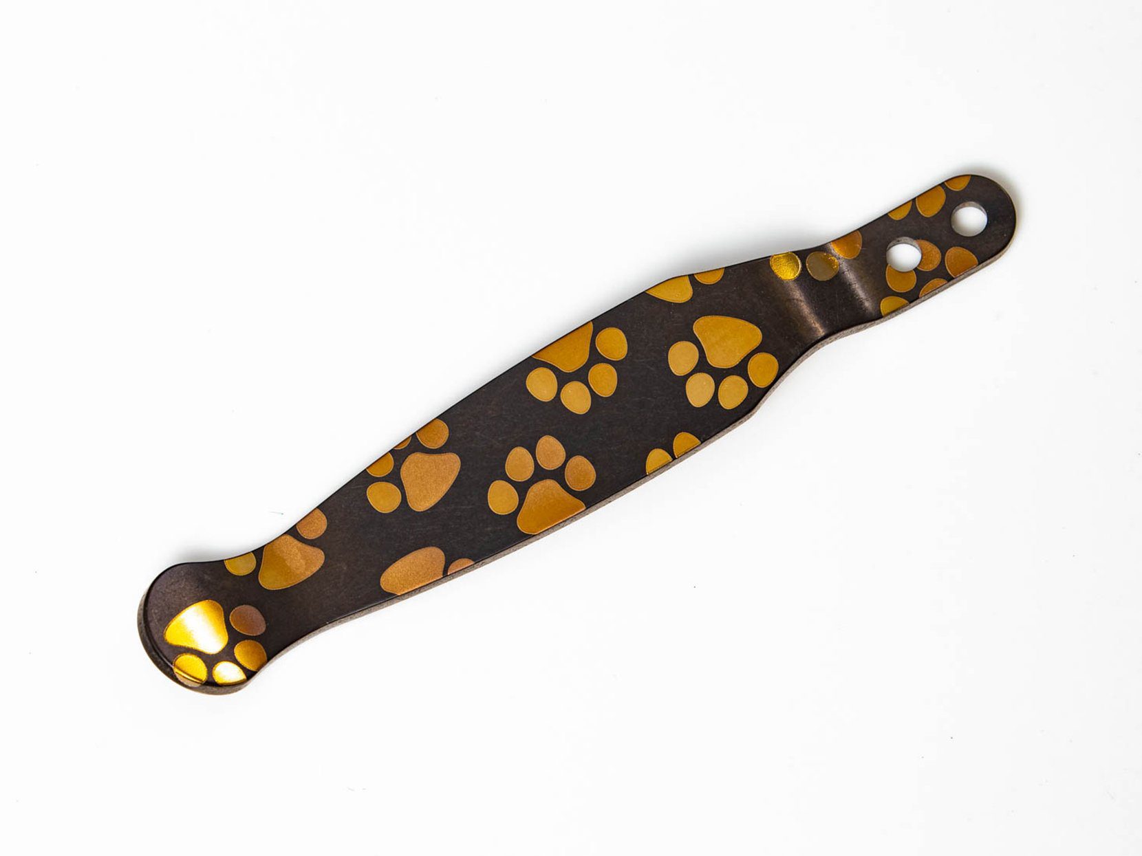 Chaos Paw-Stonewash Black DLC-Gold Paw-Clip Chaos Paw-Stonewash Black DLC-Gold Paw-Clip