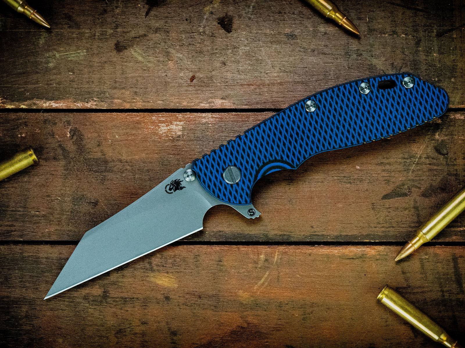 XM-24 Wharncliffe Skinny-S45VN-Battle Green-G10