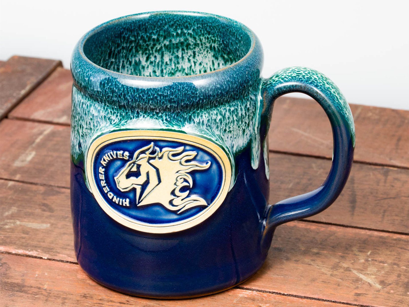 Hinderer Knives/Deneen Pottery "Camper Mug" Hinderer Knives/Deneen Pottery "Camper Mug"