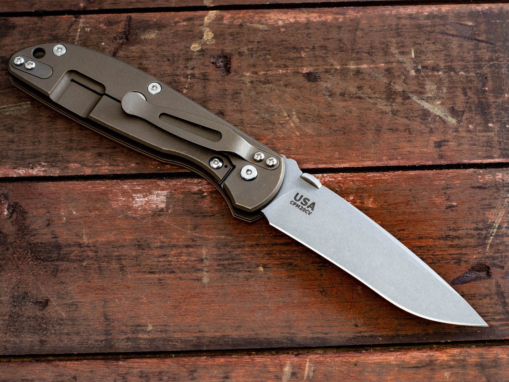 FireTac Recurve-Battle Bronze-G10 FireTac Recurve-Battle Bronze-G10