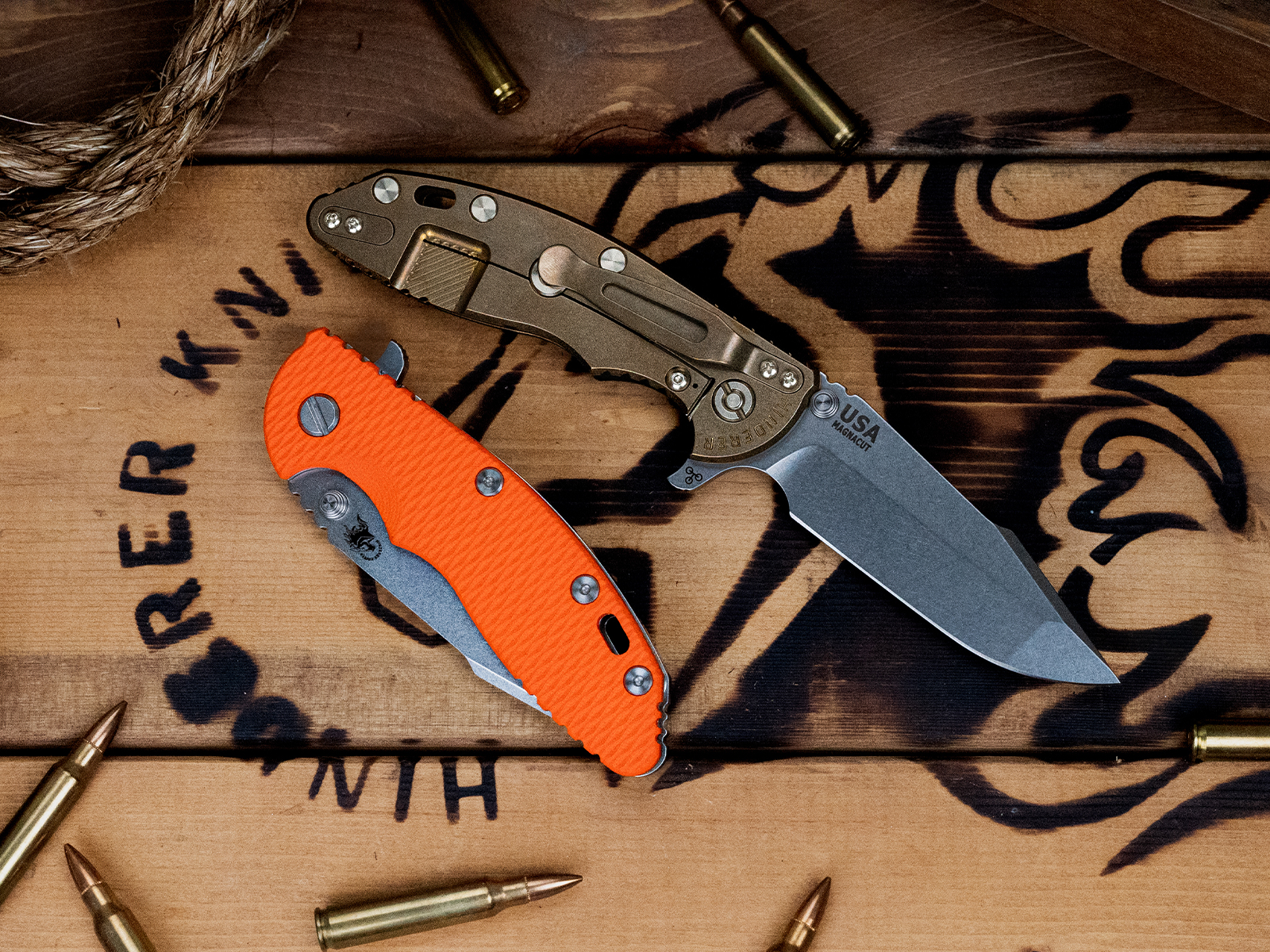 XM-18 3.5" Harpoon Spanto-Magnacut-Stonewash Bronze-G10 XM-18 3.5" Harpoon Spanto-Magnacut-Stonewash Bronze-G10