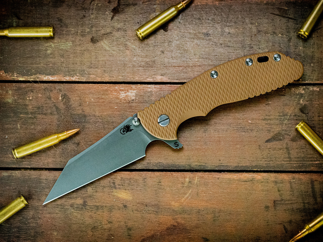 XM-24 Wharncliffe Skinny-S45VN-Battle Blue-G10
