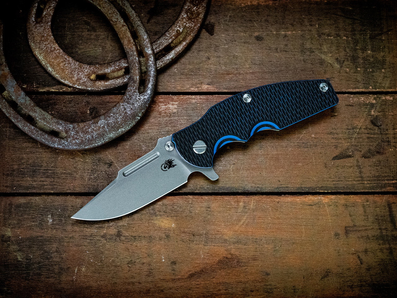 Jurassic-Frontier Clip Point-Magnacut-Working Finish-G10