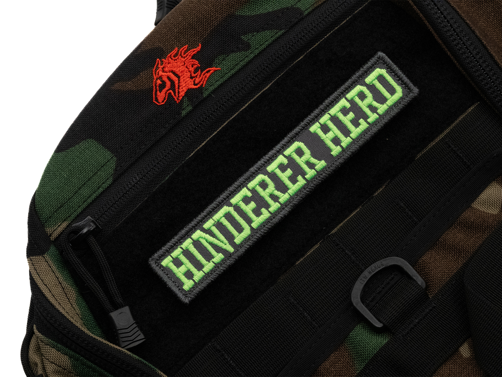 Hinderer Herd 6x1 Velcro Patch - Dark Grey Backing Hinderer Herd 6x1 Velcro Patch - Dark Grey Backing