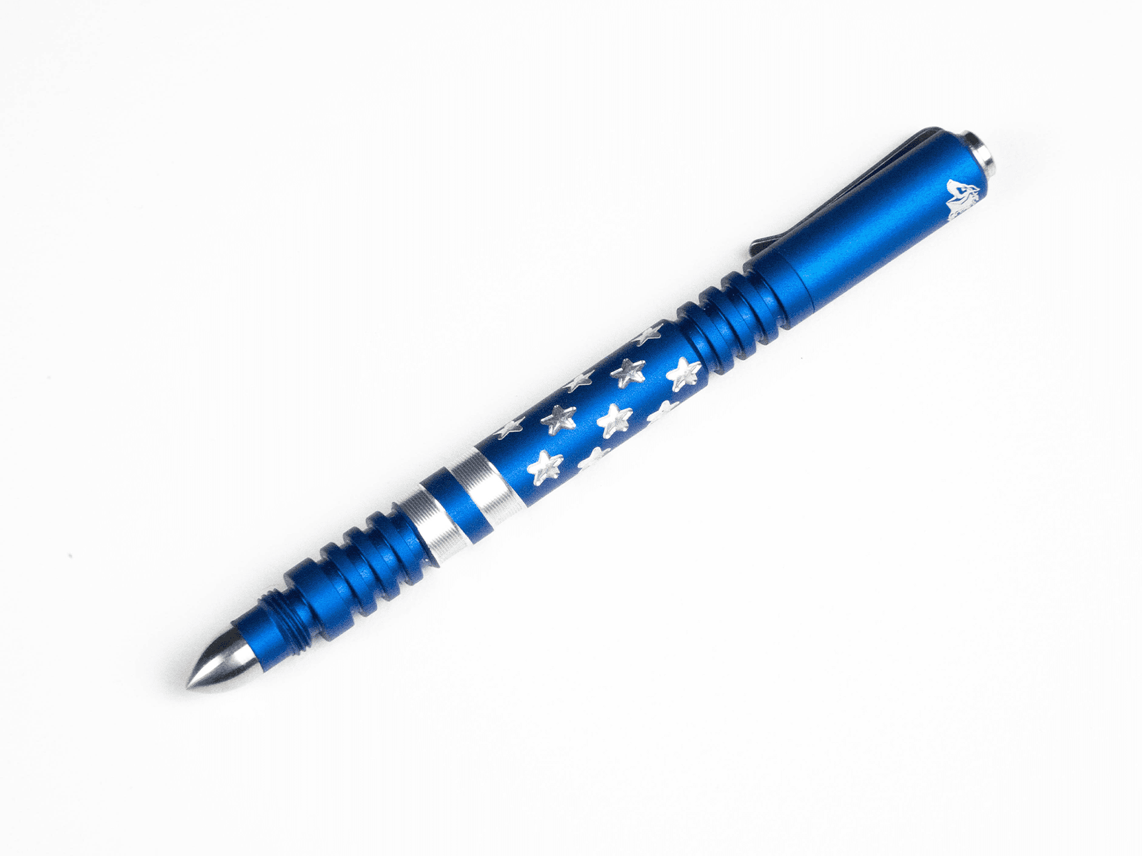 Investigator Pen-Stars and Stripes -Aluminum Matte Blue Investigator Pen-Stars and Stripes -Aluminum Matte Blue