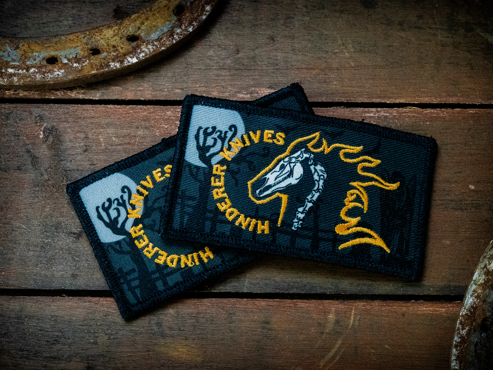 Hinderer Knives - HALLOWEEN - Velcro Patch Hinderer Knives - HALLOWEEN - Velcro Patch