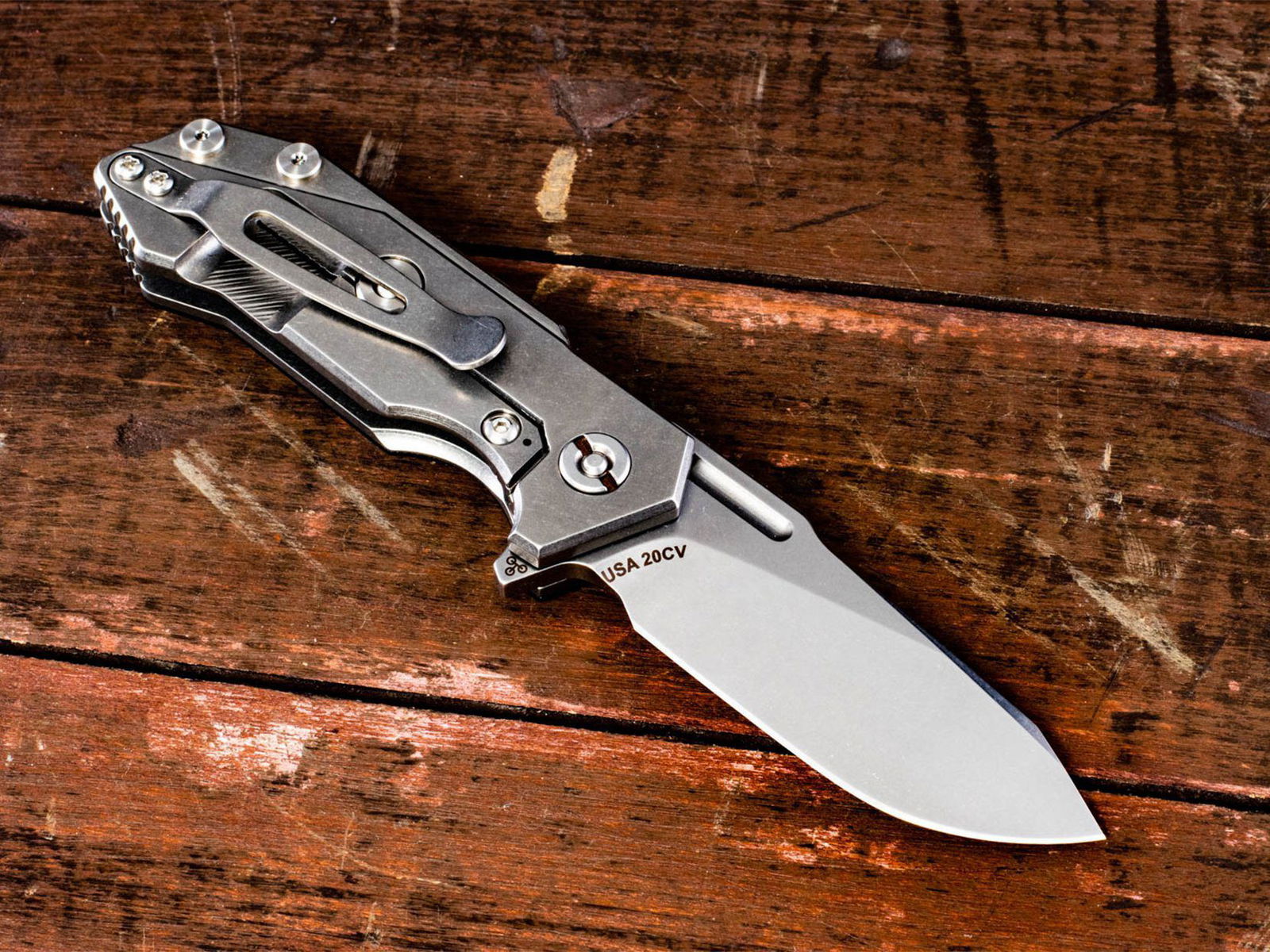 Half Track Folding Knives | Folding Pocket Knives | Rick Hinderer