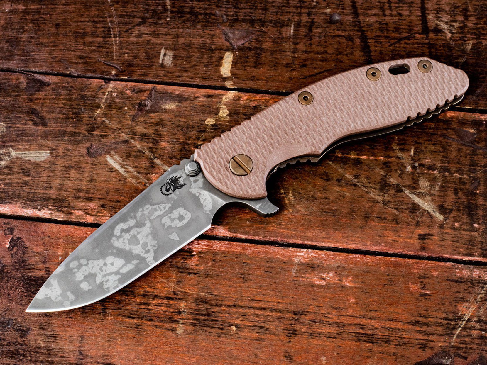 XM-18 3.5" Spearpoint-Battle Field Pickup-FDE G10 XM-18 3.5" Spearpoint-Battle Field Pickup-FDE G10