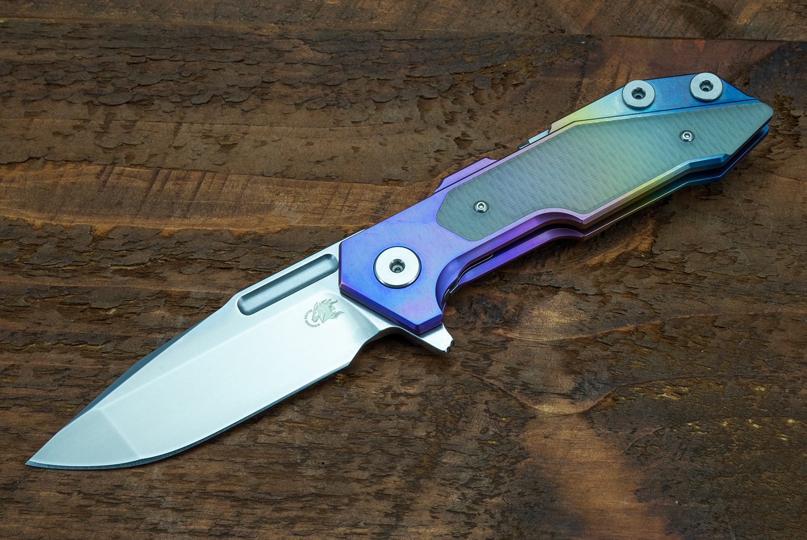 Full Track-Spanto-S45VN-Stonewash Special Ano-G10 Full Track-Spanto-S45VN-Stonewash Special Ano-G10