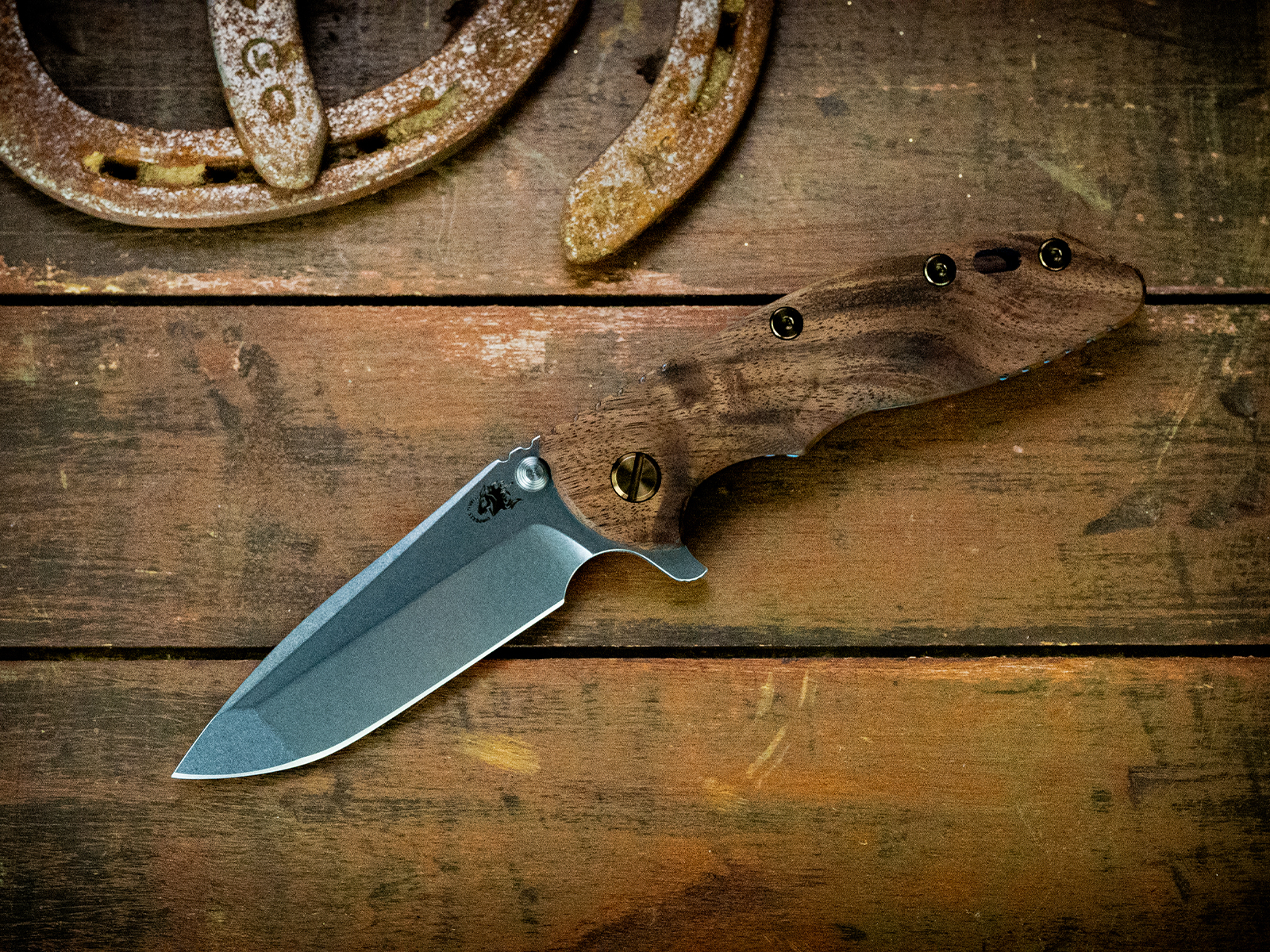 ExpProductCell_XM-18 3.5" Spanto-S45VN-Stonewash Blue-Walnut-Bronze Ti Hardware