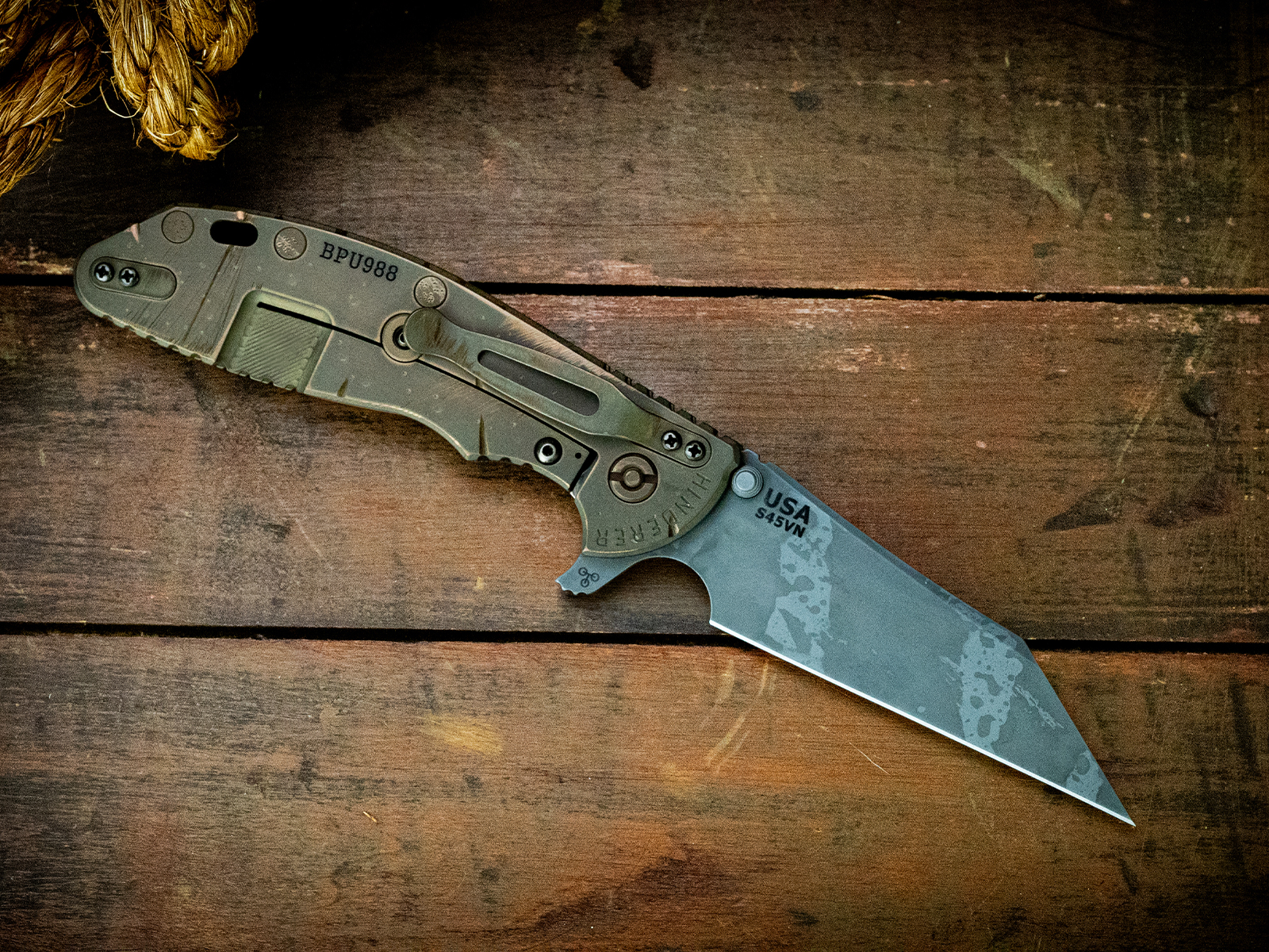 XM-24 Wharncliffe Skinny-S45VN-BPU988-Black G10 XM-24 Wharncliffe Skinny-S45VN-BPU988-Black G10