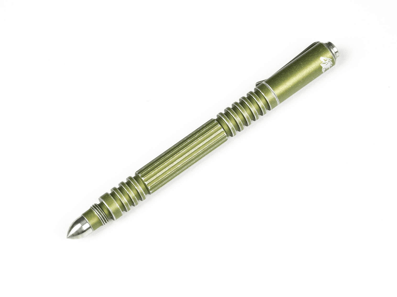 Investigator Pen-Straight Flute-Aluminum Battle OD Green Investigator Pen-Straight Flute-Aluminum Battle OD Green